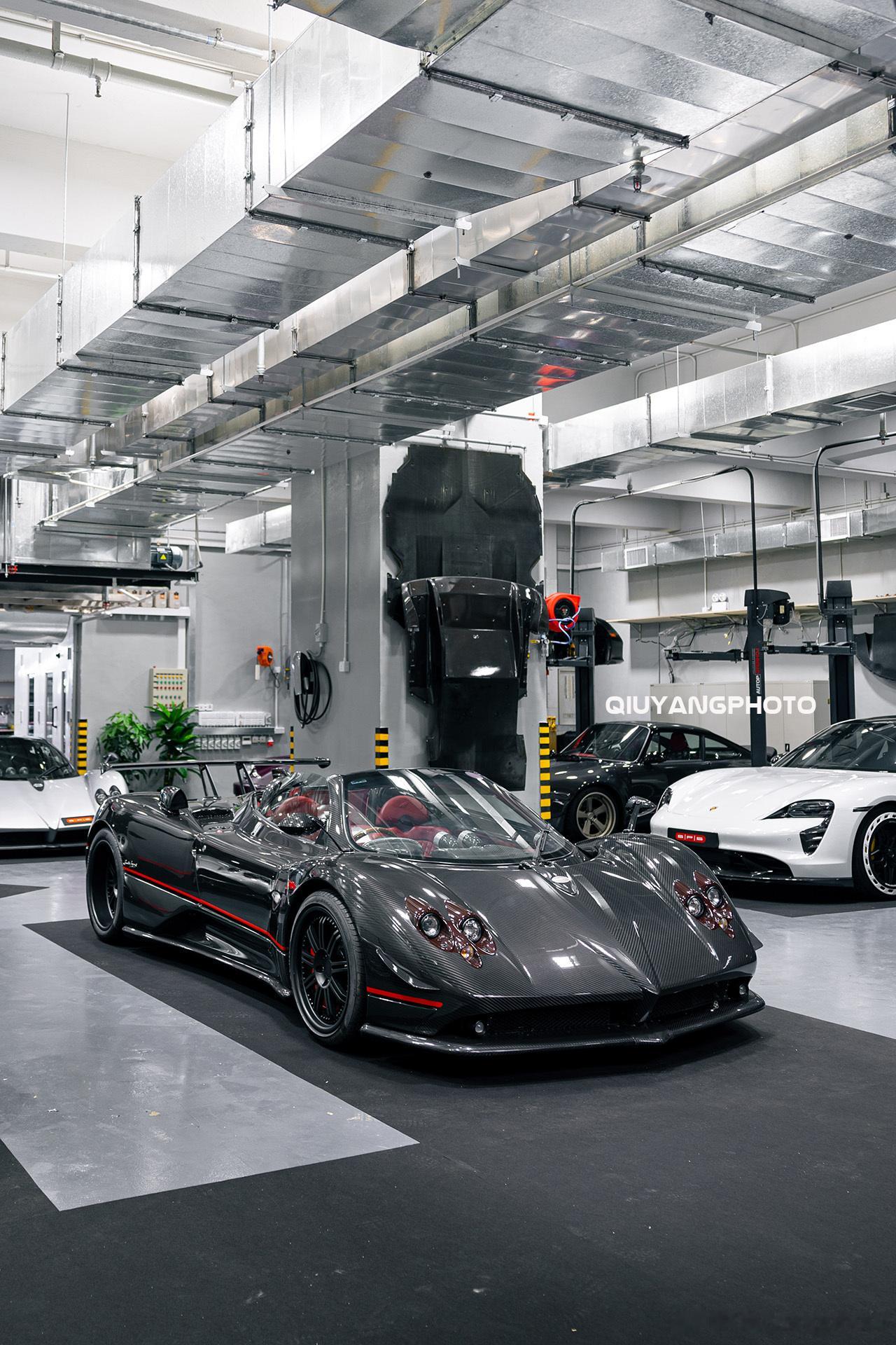 Pagani Zonda F Roadster #cars01豪车拍# 这几年很