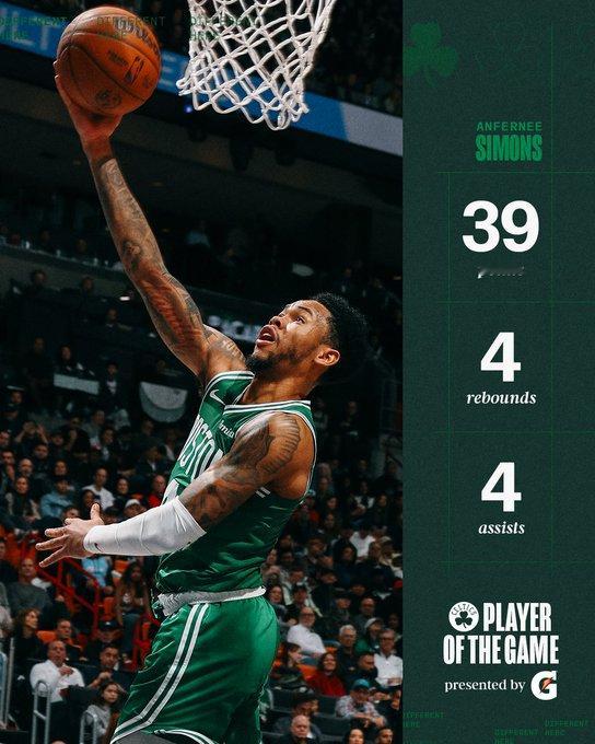 毫无疑问！本场比赛的MVP给到安西中文投票链接网页链接英文官网链接网页链接波士顿