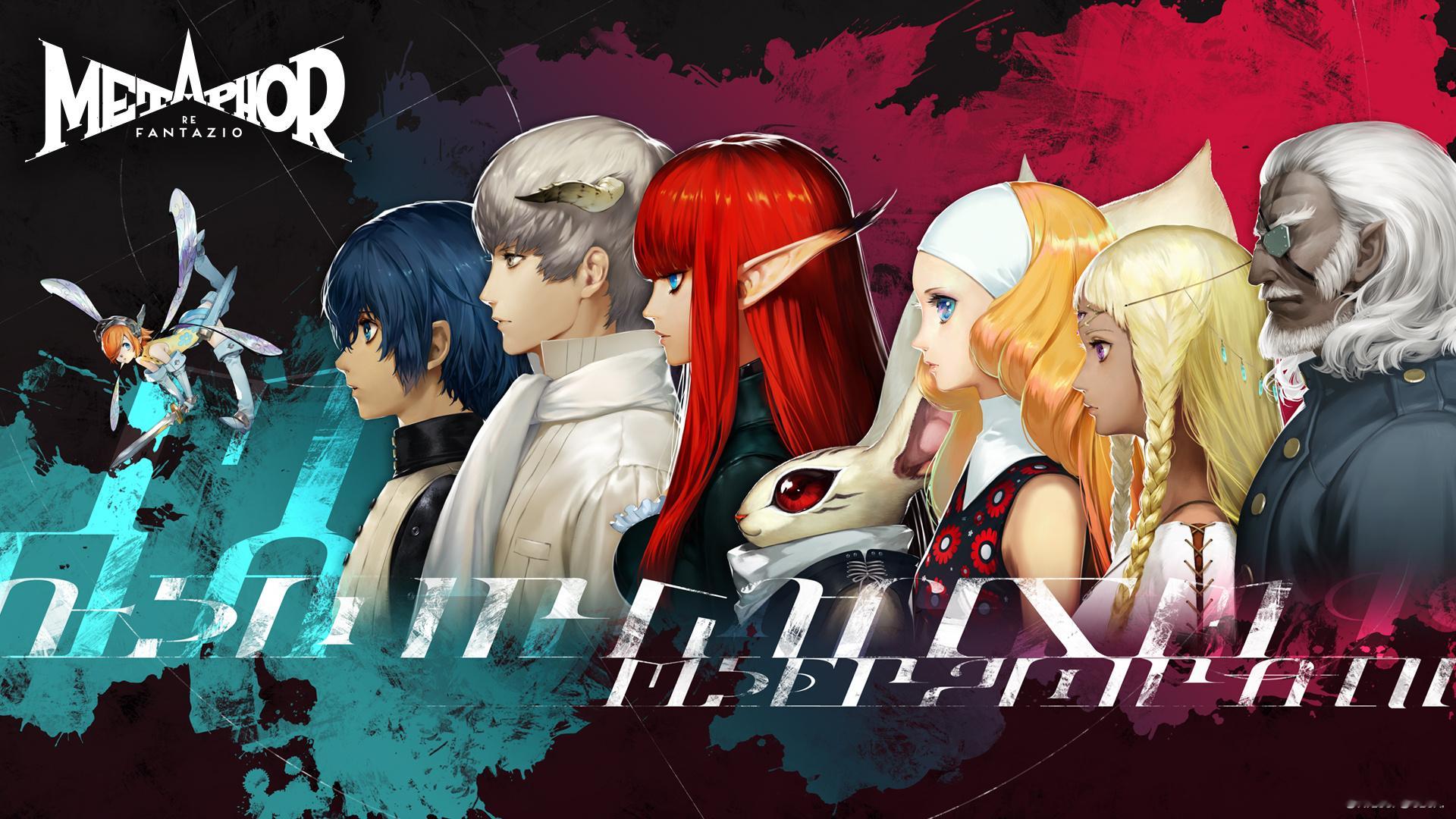 Atlus《暗喻幻想：ReFantazio》角色和场景壁纸 ​​​