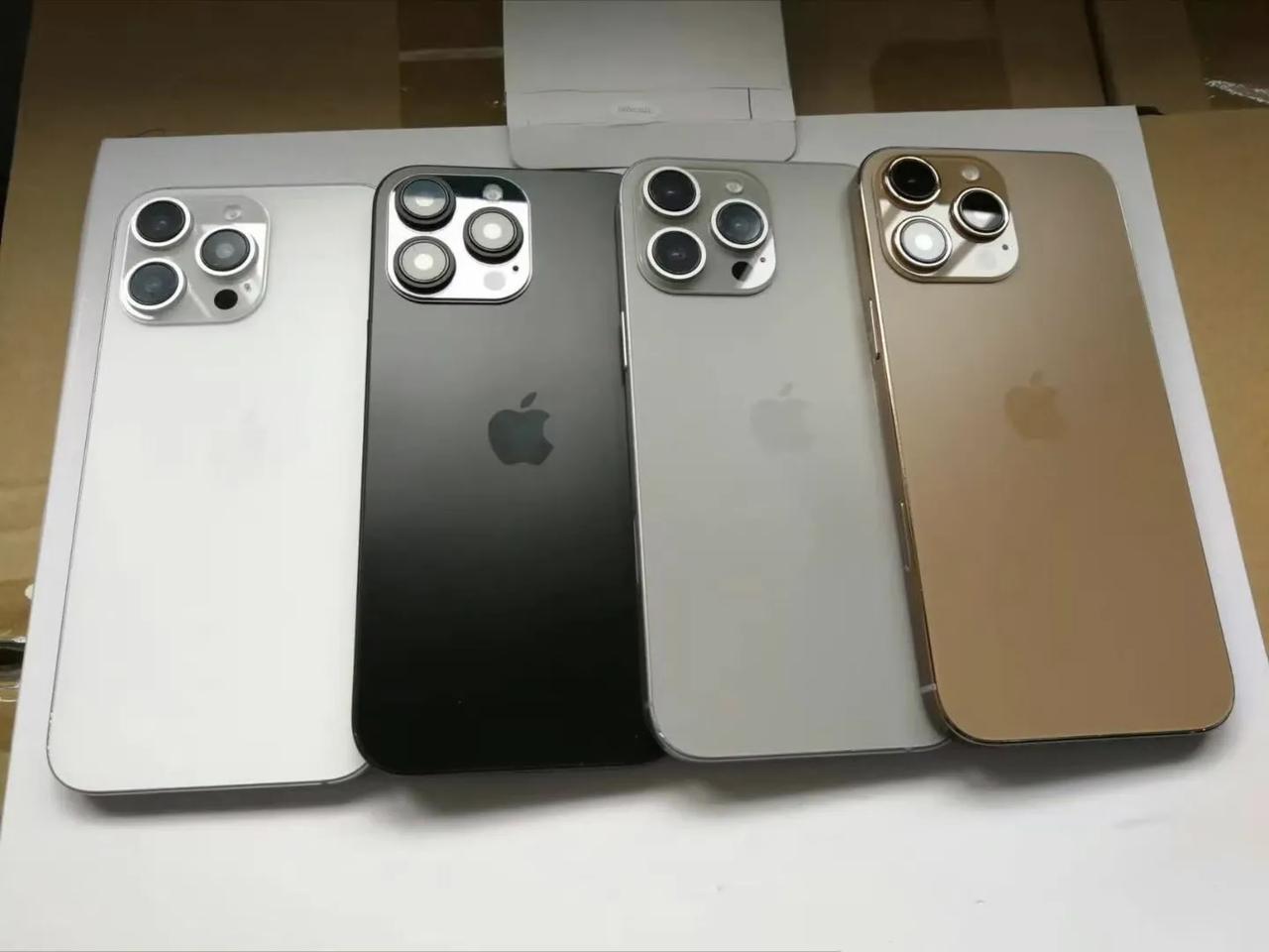 iPhone 16 Pro新增的颜色怎么有点奇怪，我高贵的玫瑰金就长这样？