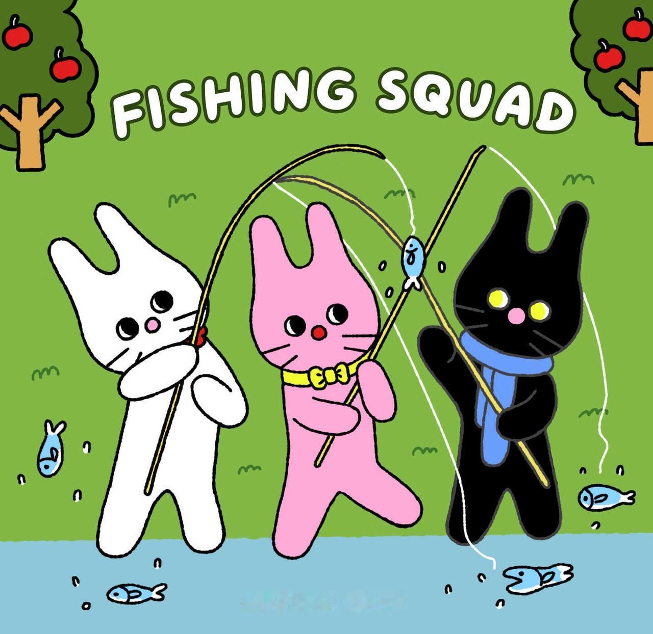 三只小酱咪在钓鱼🐱｜🎣
IP设计 原创IP设计 猫猫的世界 猫猫猫猫猫猫猫 