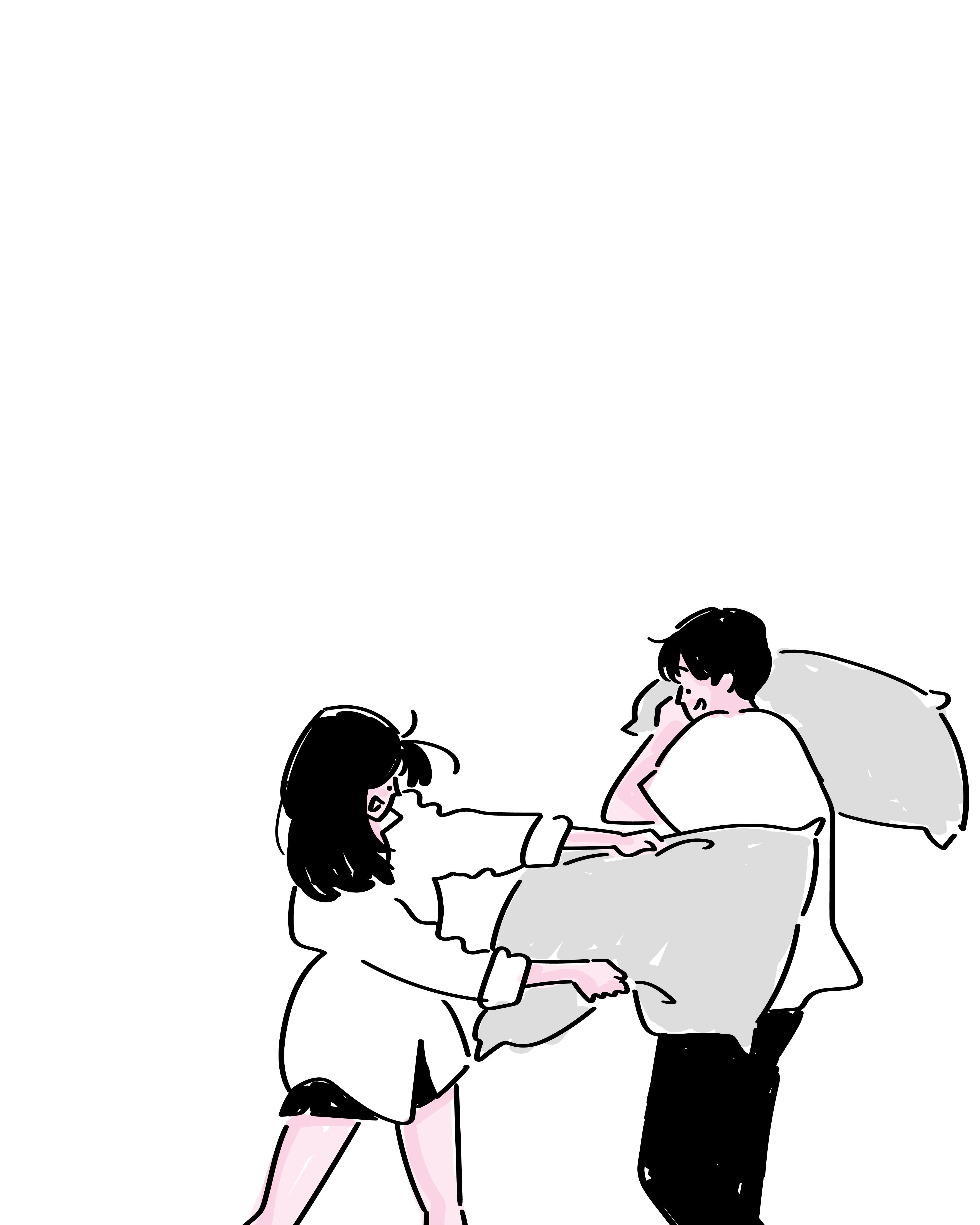 一组温馨、治愈又浪漫有爱的简笔插画甜甜的恋爱日常🎨/插画师wiwadd艺术达人