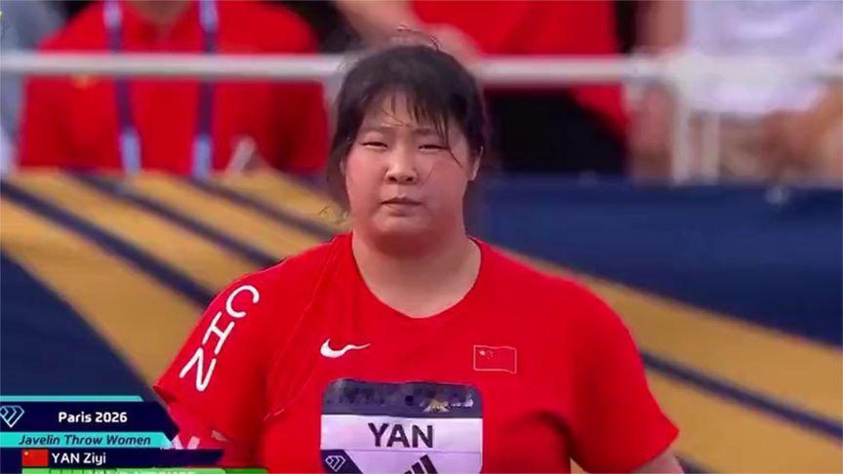 女子标枪界彻底废了，18岁的严子怡