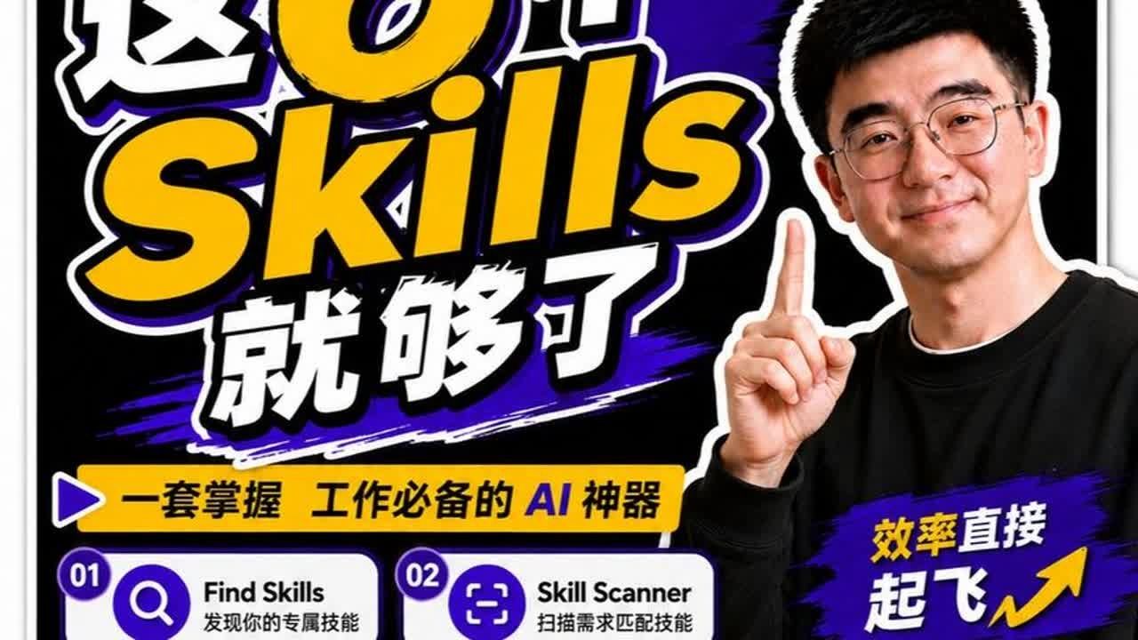 WorkBuddy新手小白，这六个SKill就够了#Workbuddy