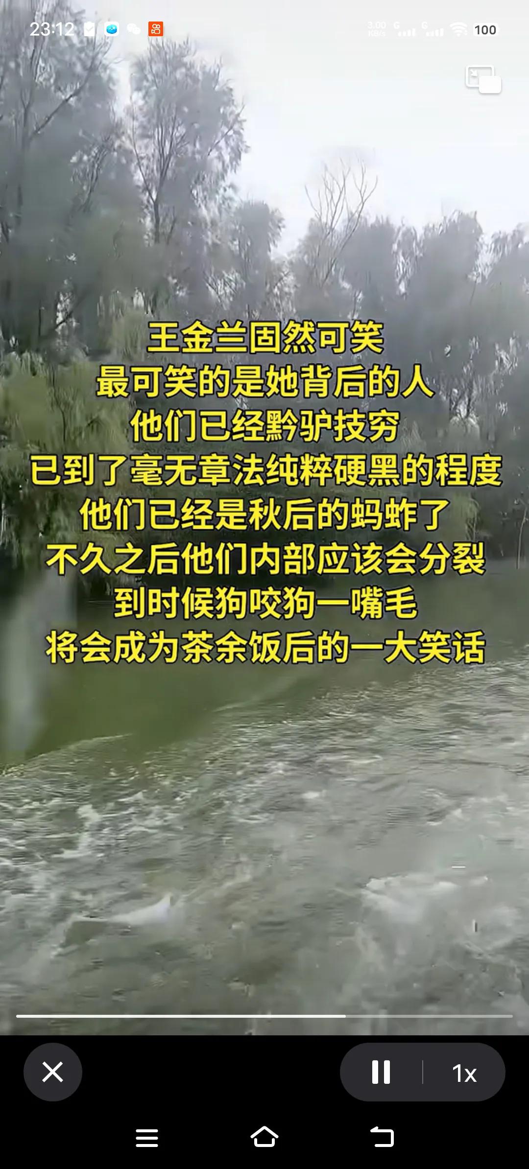 她还说过汪汪峰十几年前也抄袭过她十二首歌曲，连汪峰自己都蒙逼了，心里在想啥时候的