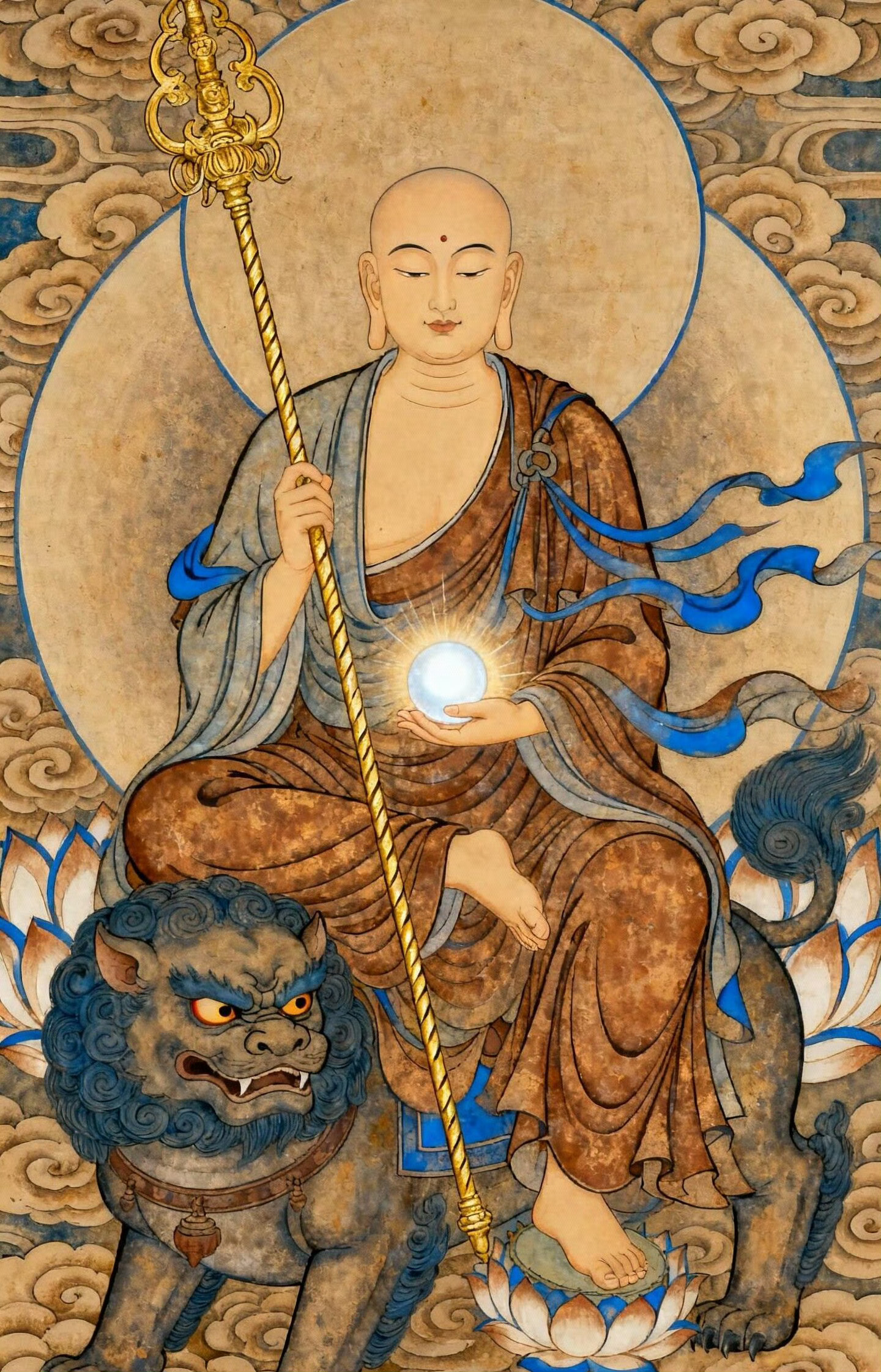 地藏菩萨，满愿之王，转发一下，能满你的愿  