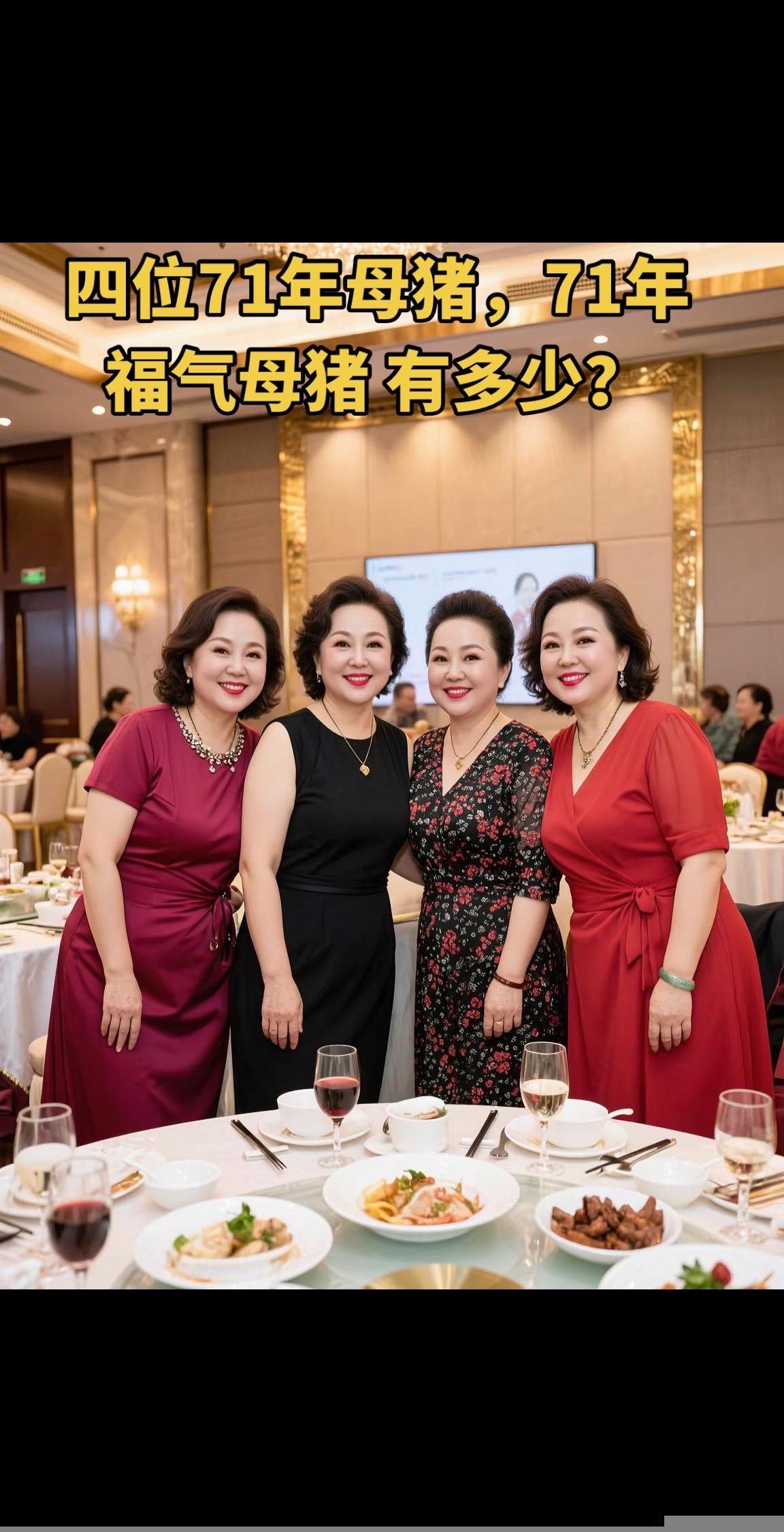 71年的福气母猪 看看有多少，评论区打卡！😊