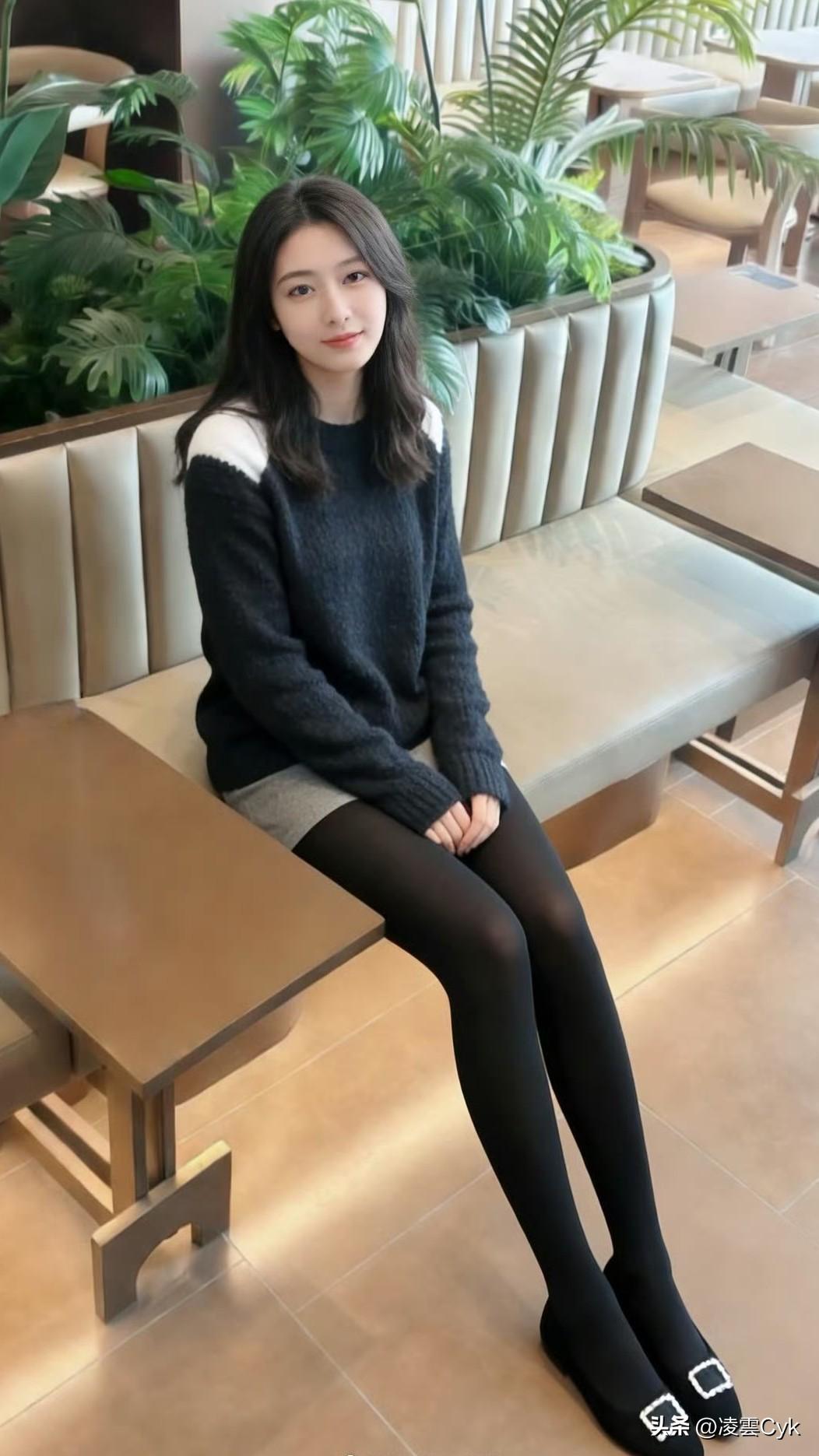 朴素无华穿搭里的那一抹温柔