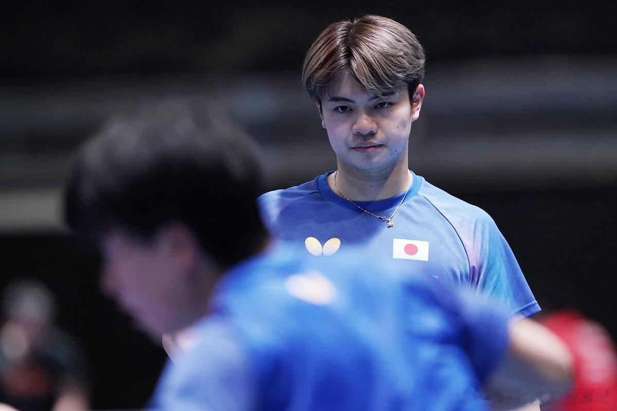 ITTF伦敦世乒赛2026张本智和 260429  当地时间28日，日本队训练。