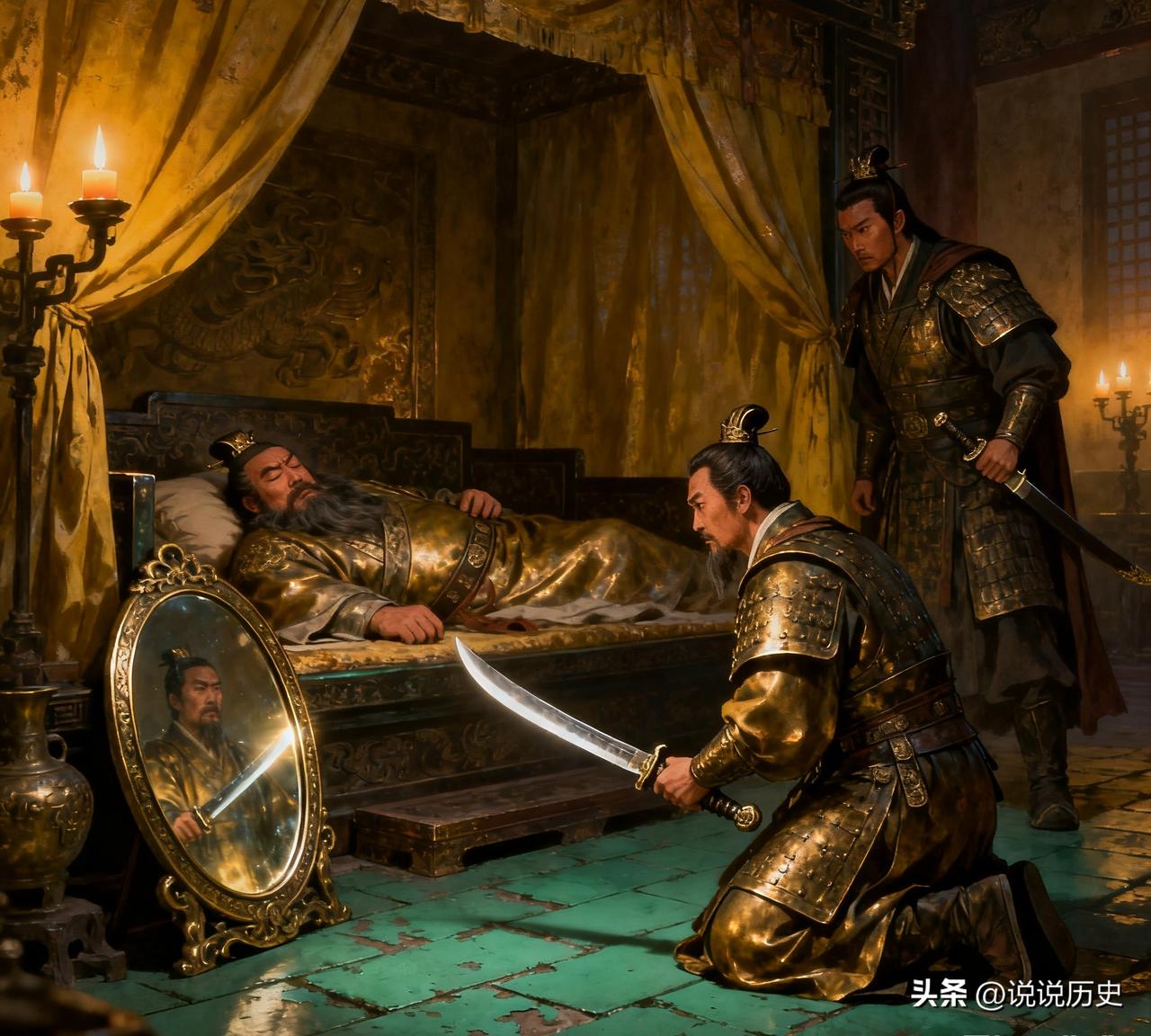 公元189年，董卓进京后，一起遭殃的，就是后宫嫔妃。夜晚，他大摇大摆地，爬上公主