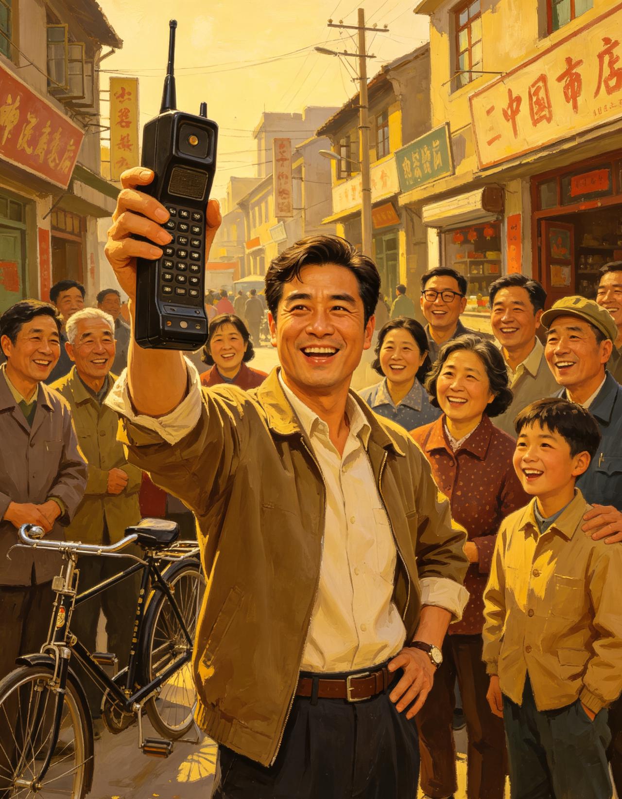 三十年攀比变迁，
看完瞬间醒悟！！
 
30年前比大哥大、黑白电视；
20年前比