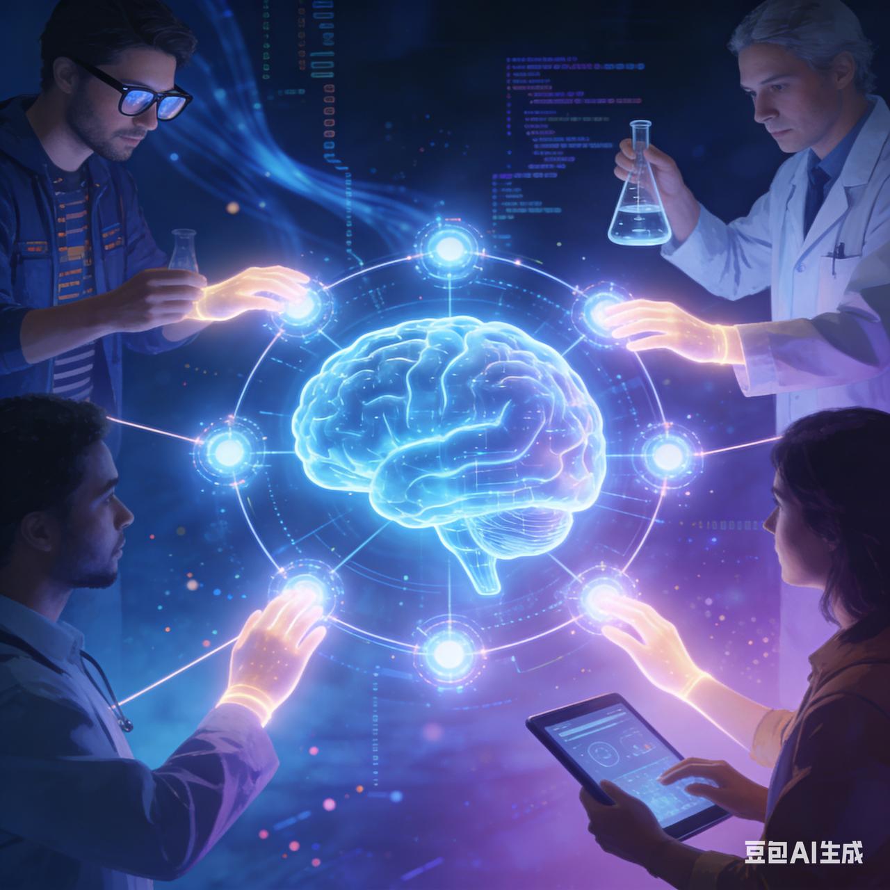 借助AI，人类能够快速处理海量信息、生成初步方案、模拟复杂场景，从而将更多精力投