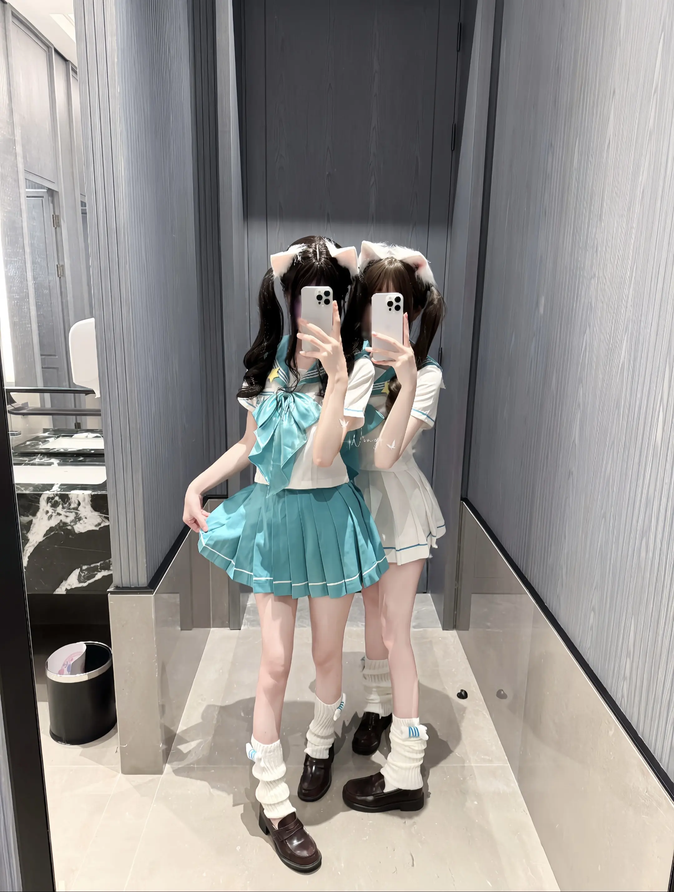 双子jk这样拍！！快
