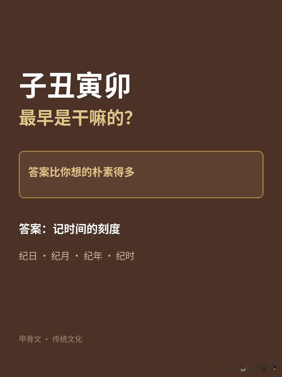 子、丑、寅、卯、辰、巳、午、未、申、酉、戌、亥——这十二个字，中国人没有不知道的