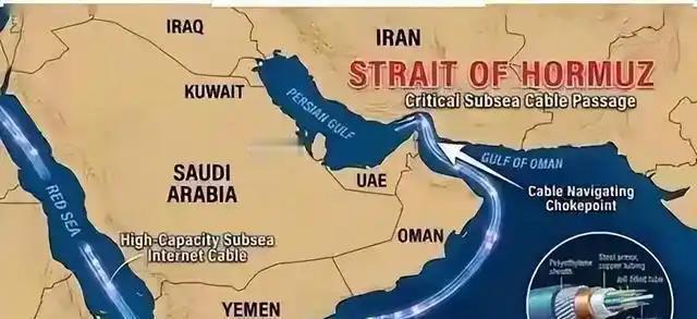 伊朗动真格了！切断 7 条海底光缆，美国金融霸权将迎核爆级打击？

霍尔木兹海峡