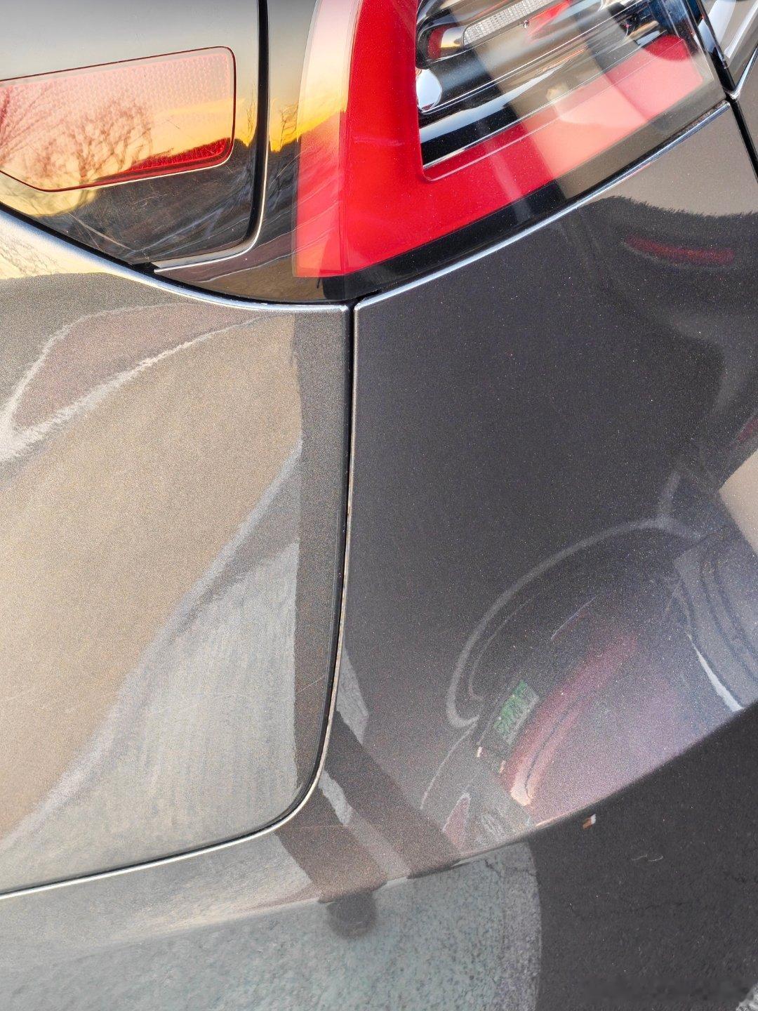 每次看到老款modely 后保险杠和侧围分缝都忍不住要喷它PQ大忌！【分封到特征