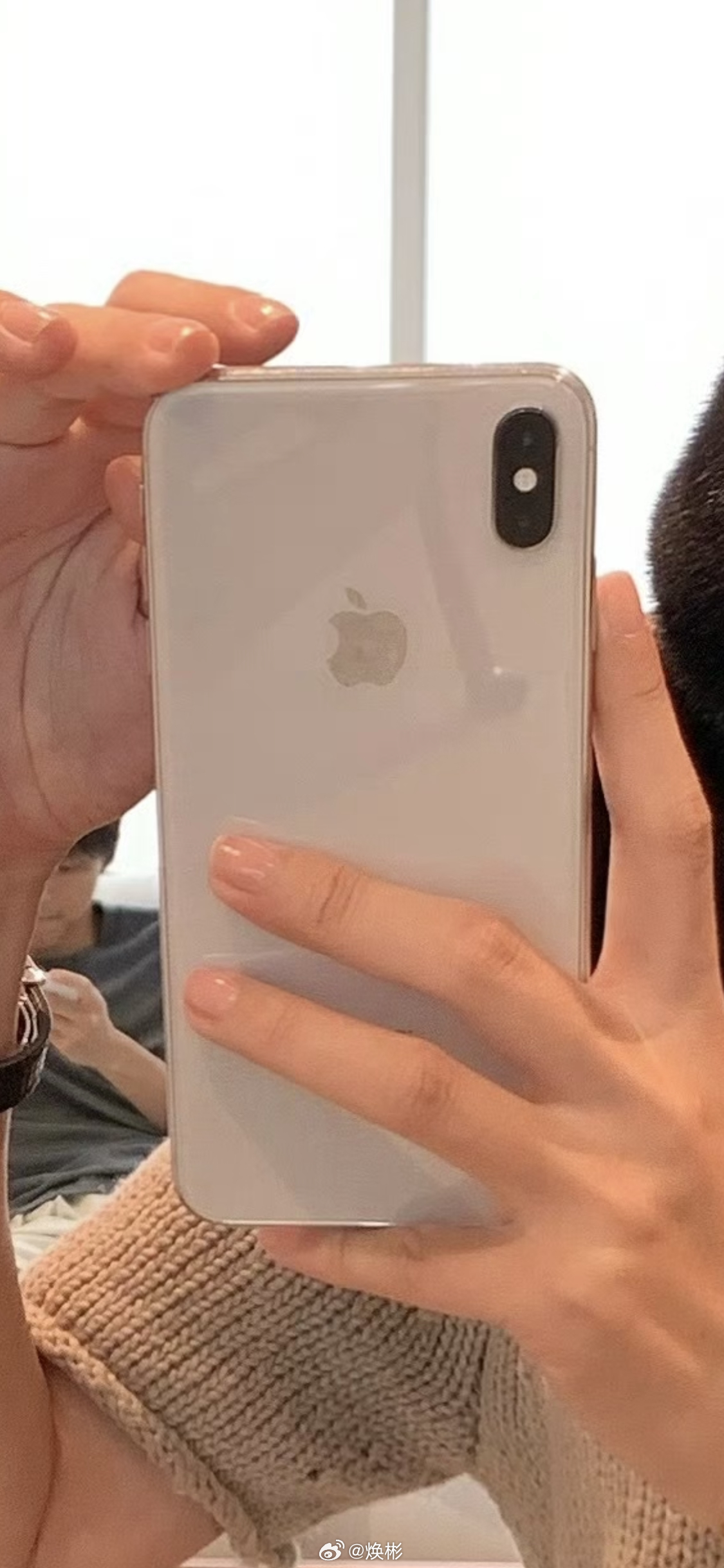 知名网友兼社会观察员大彬子大量观察研究发现，大量好看的小姐姐在用iPhone X