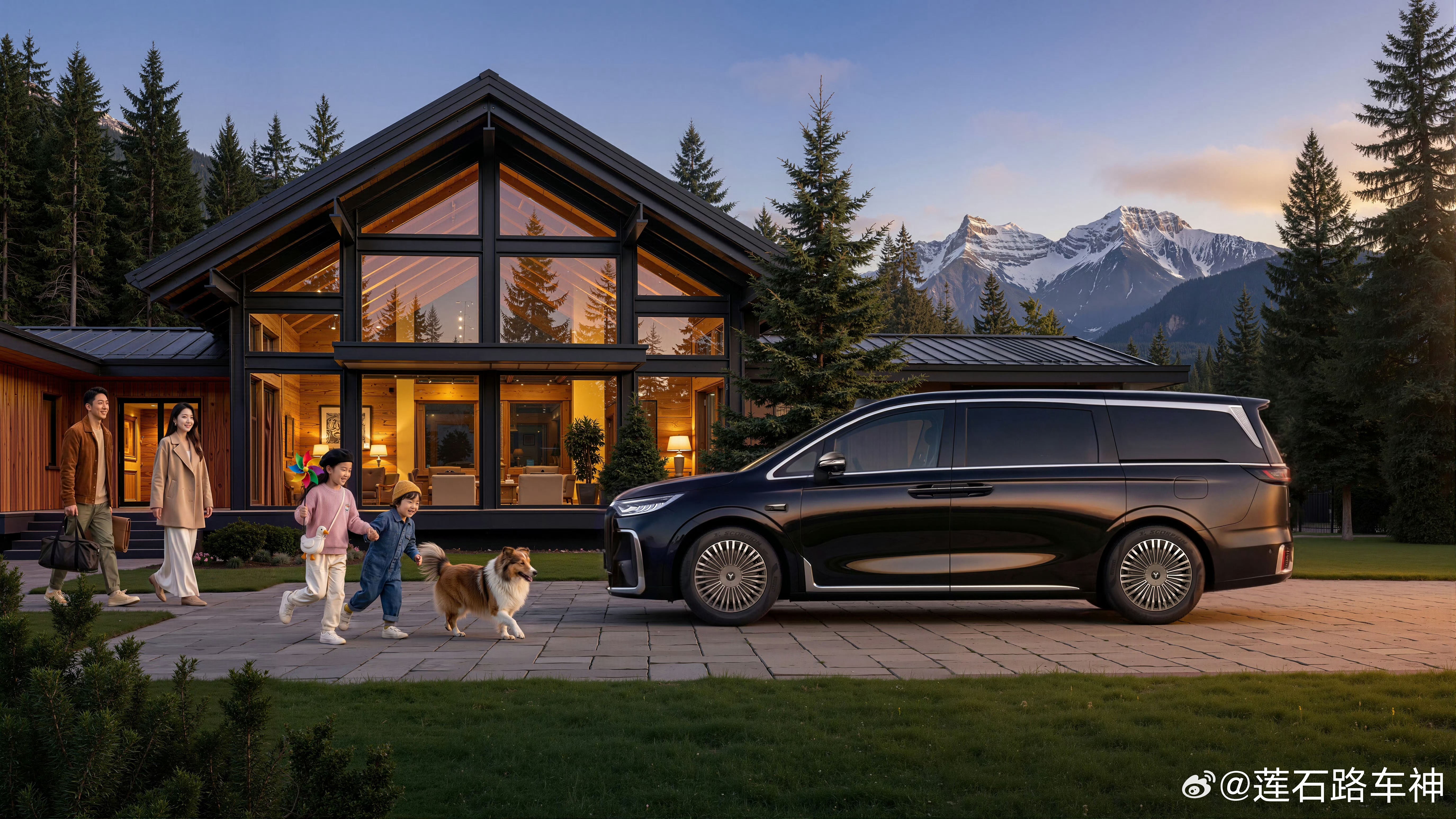 岚图梦想家冠军版预售价31.99万。外观前格栅变成黑色了，41.7度电池，四驱。