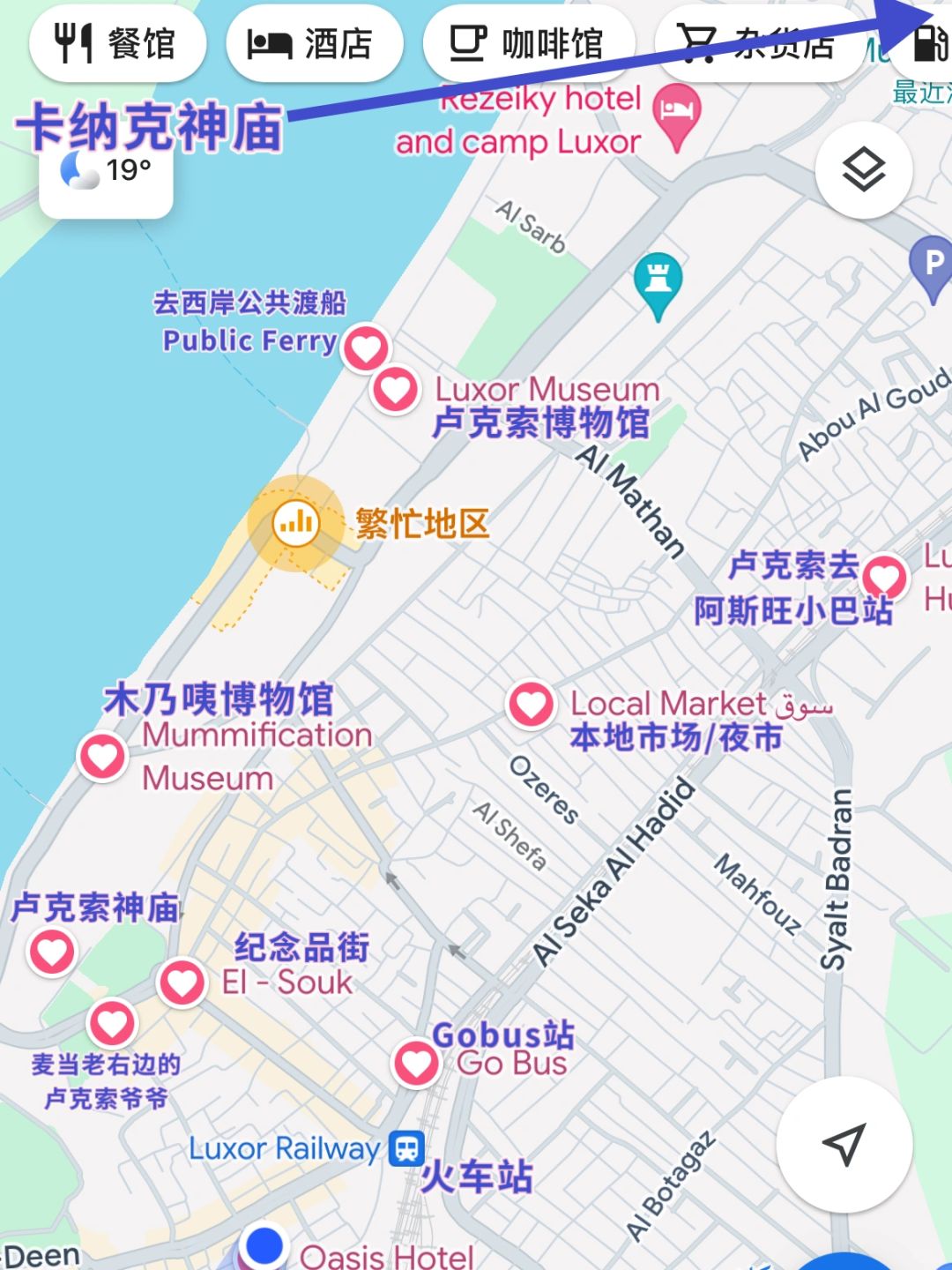 卢克索东岸景点介绍➕游玩路线攻略
