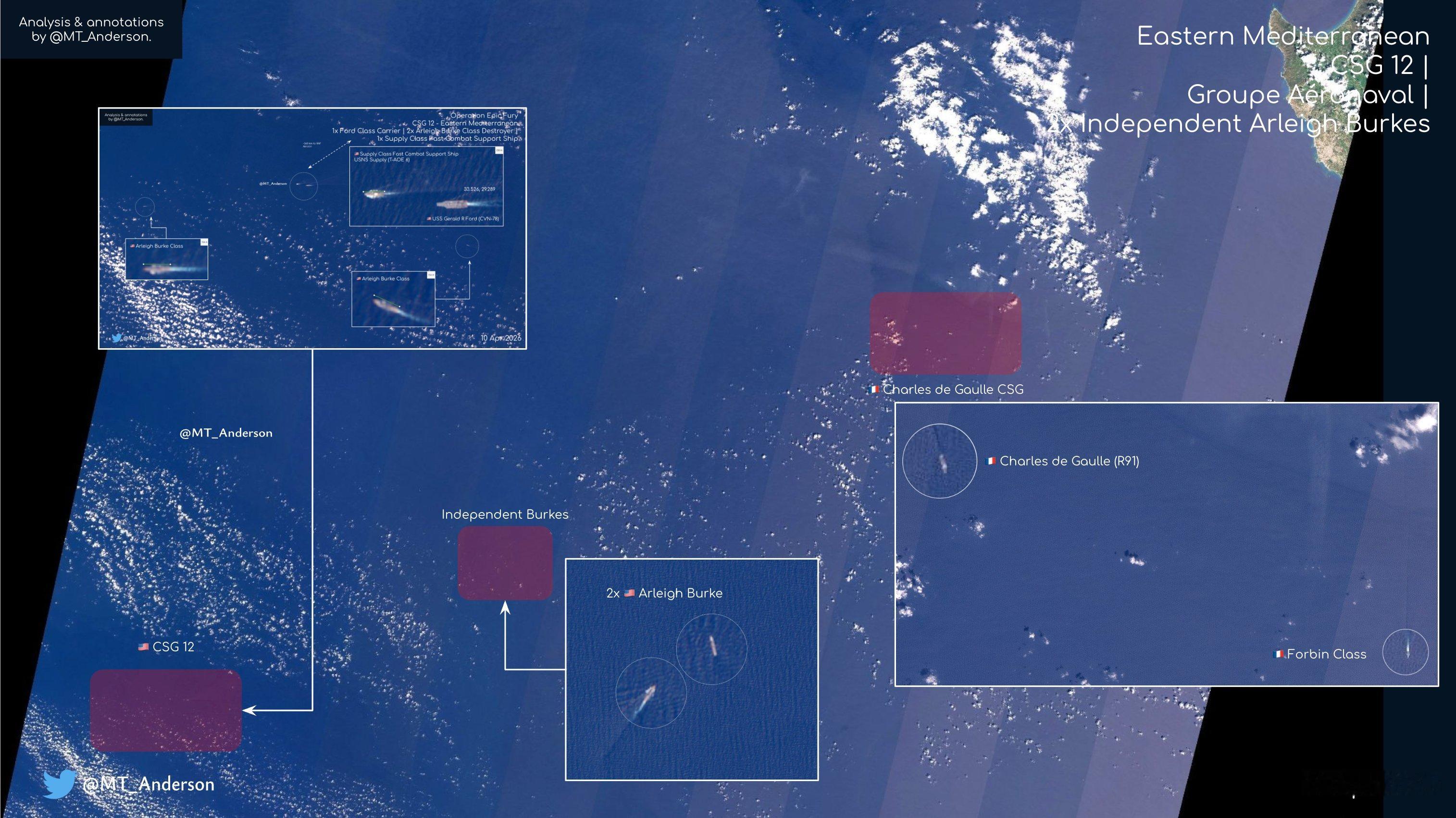 谈不拢会怎么样？美向伊朗提出最终方案 的同时，北约的海军力量在东地中海高度集结：