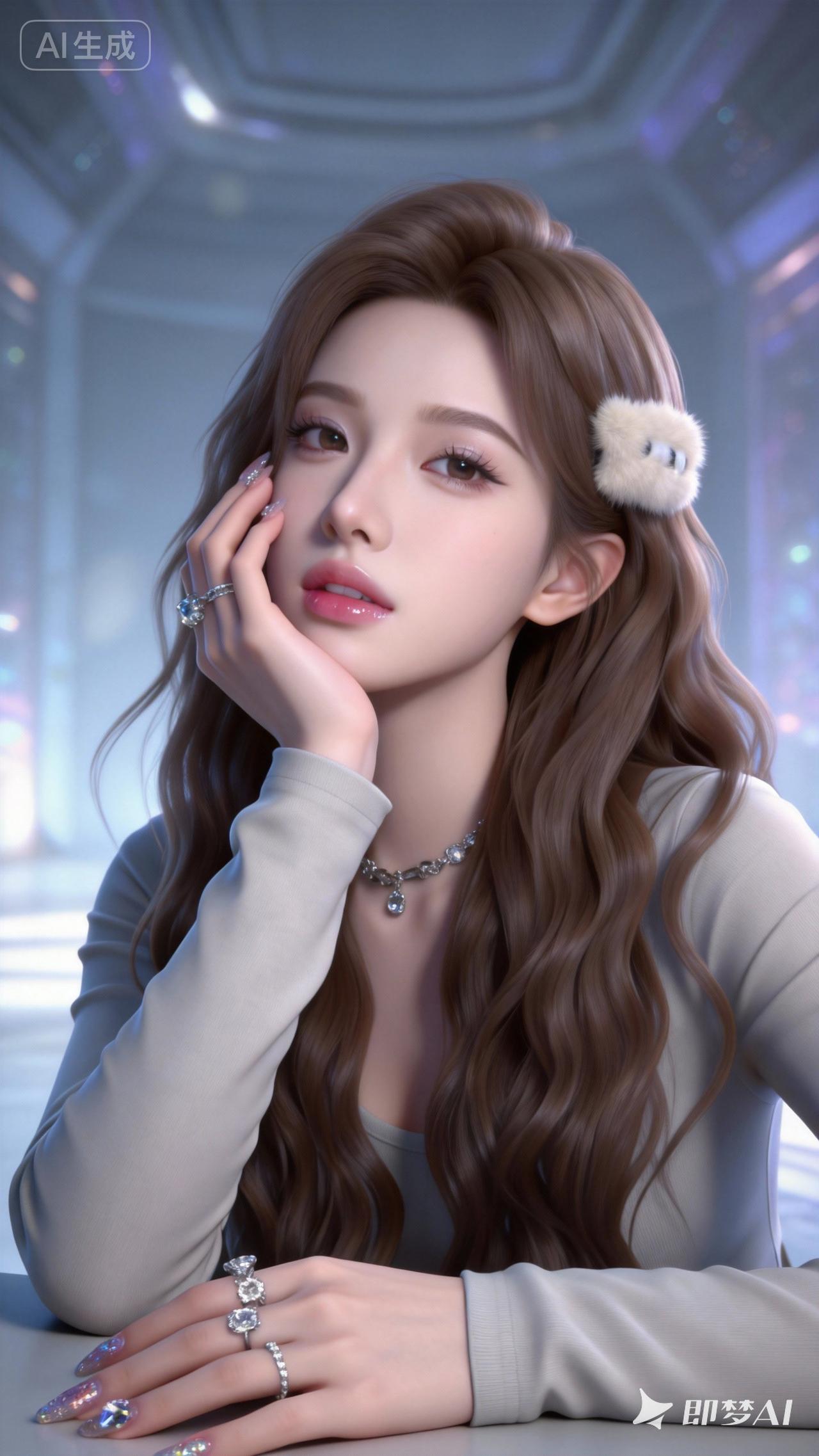 如何把长发妹子拍好看