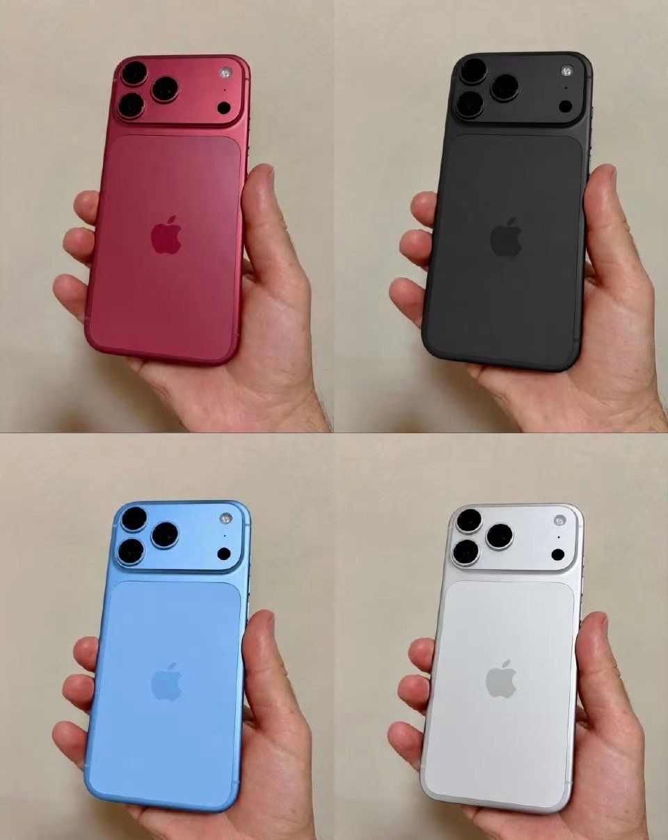 曝iPhone18Pro黑色被取消这么看的话，银色和黑色最好看，同意吗
