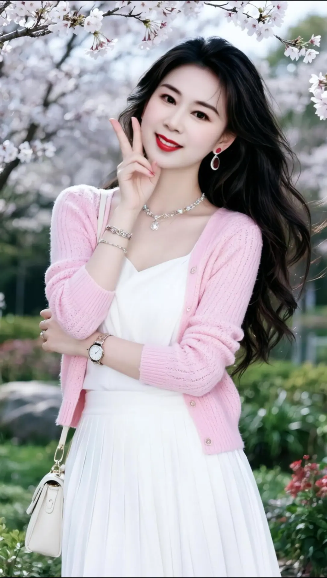 AI樱花甜系照 随变ai随便玩