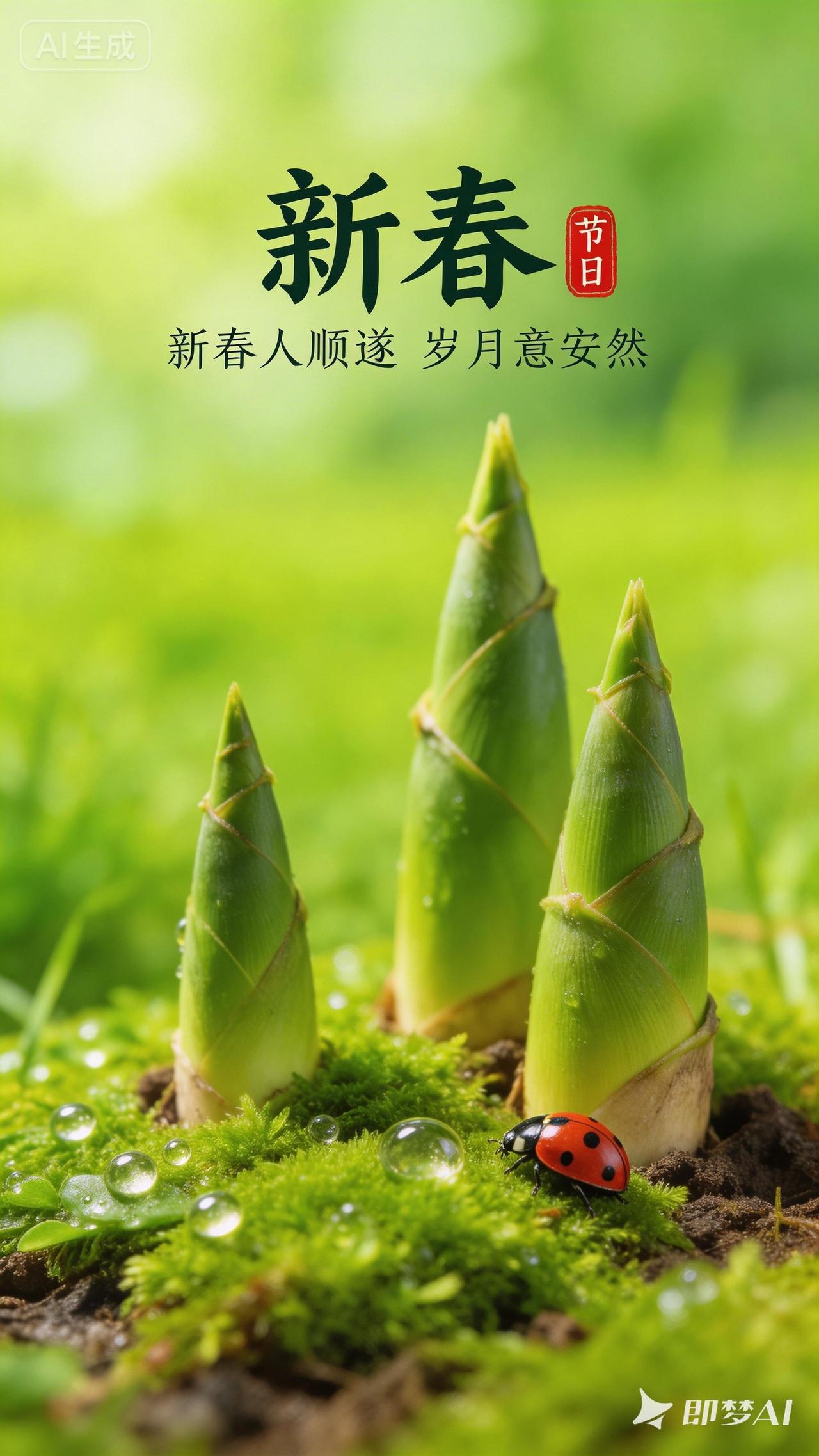 新春时节，万物复苏，春意盎然！🌱🌸