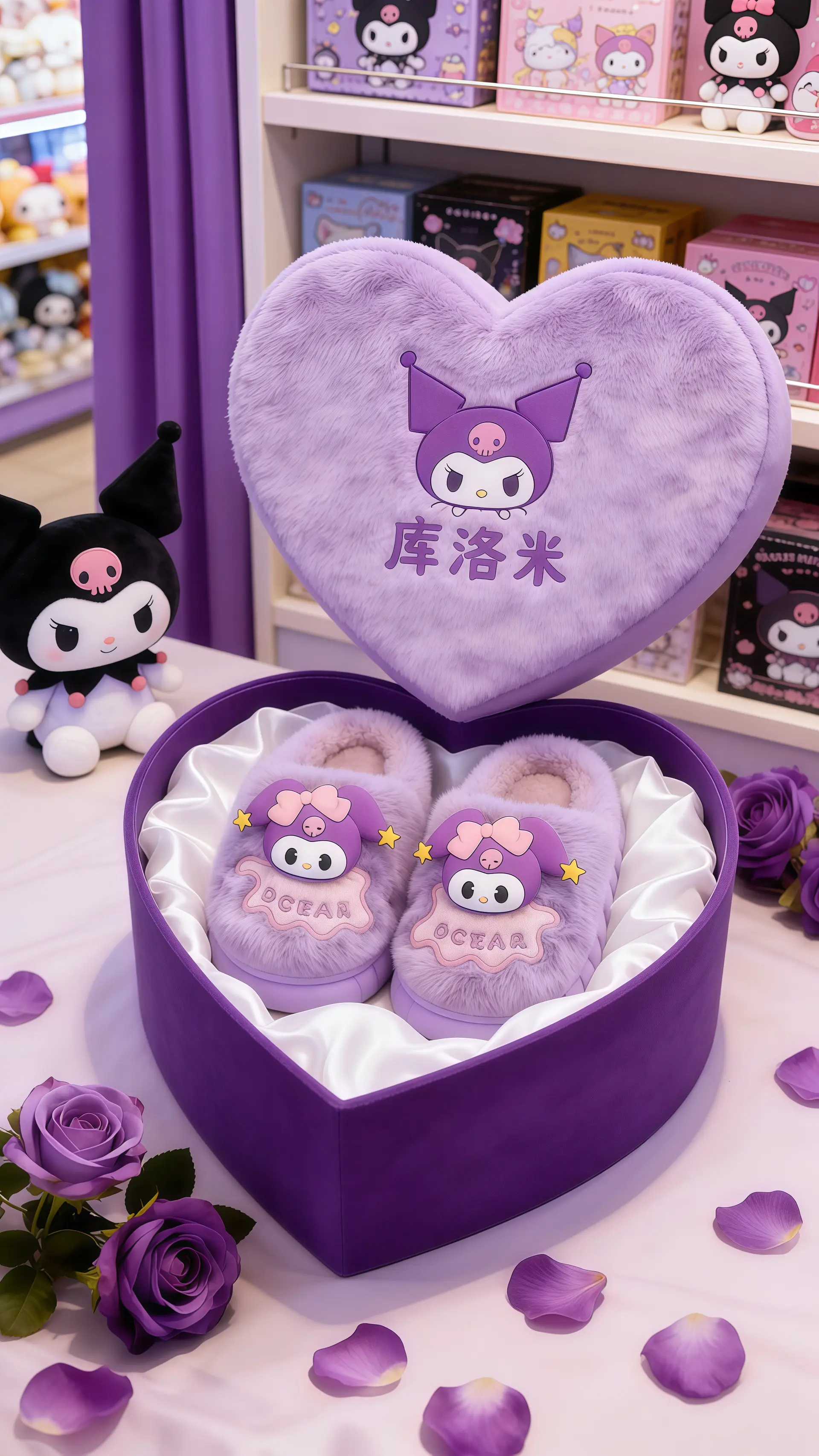 初冬的寒冷被香味救赎了冷冷冷冷冷如何正确保暖库洛米 库洛米棉拖鞋 儿童拖鞋