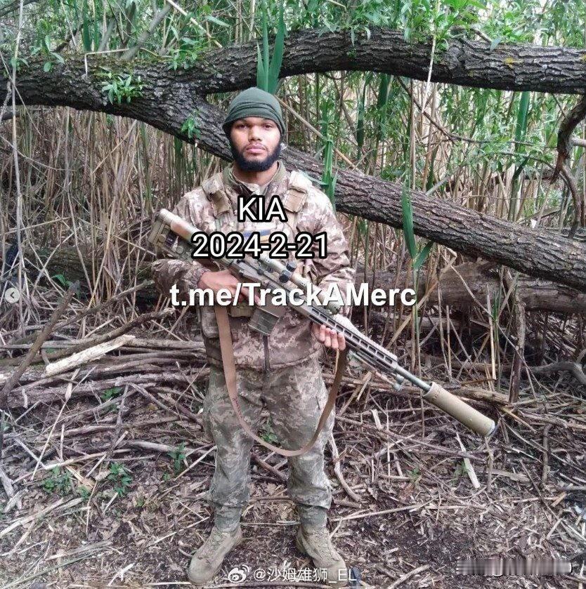 巴西雇佣兵Maxuel Gomes Ribeiro2月21日确认在乌克兰战场被俄