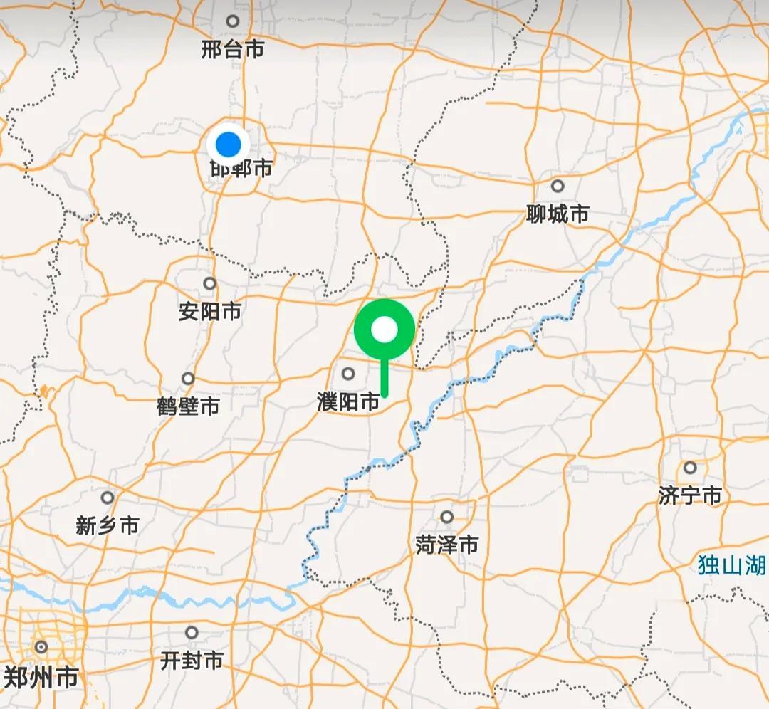 已经到了河北最南边的邯郸，继续绿皮车旅行，明天就可以到河南了。看地图，也可以向东