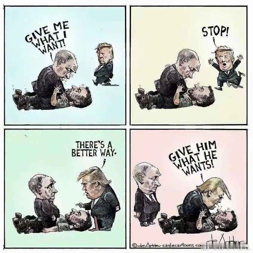 太形象了，现在的俄乌冲突就是这么回事