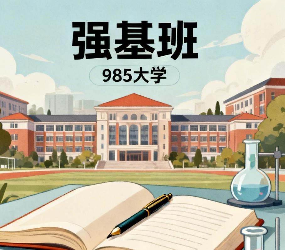 他报考了某重点大学强基班，高考后一直在忙着考试，报考的人很多

他报考了强基班