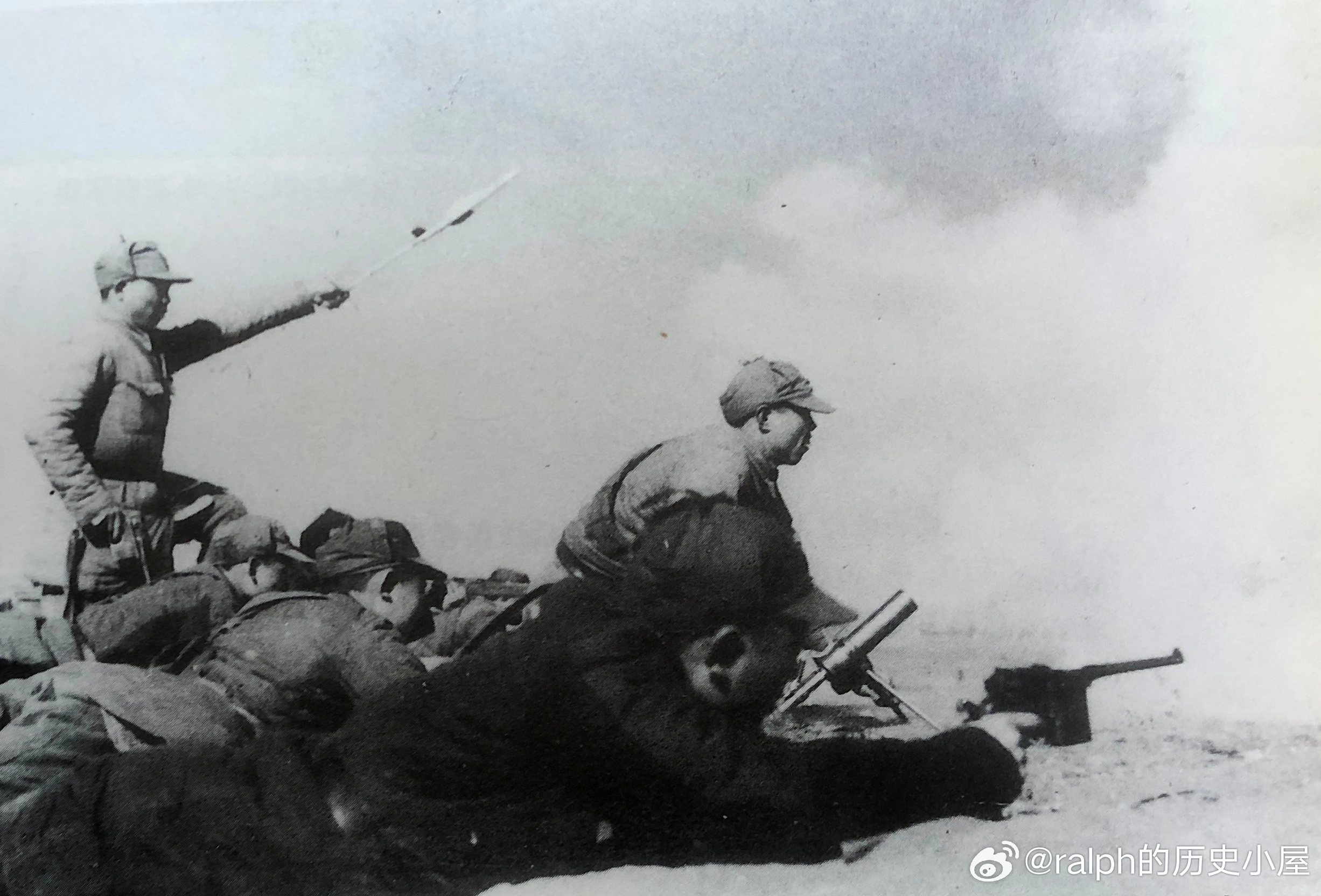 1943年新四军第3师进攻战斗演习，张爱萍摄影军事历史全触达 ​​​