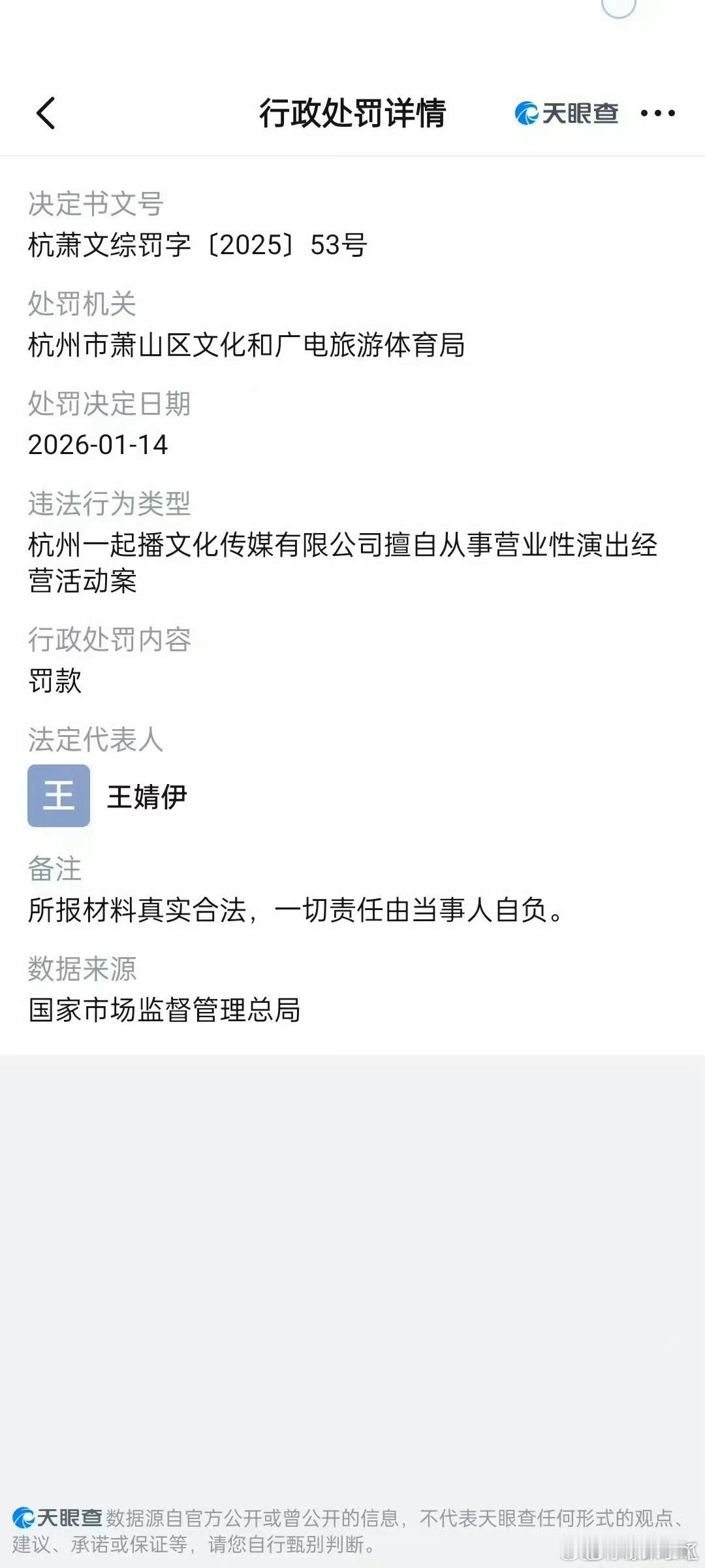 小伊伊公司被罚1.2万牌牌琦公司被罚1.2万 ​国家市场监督总局公布：牌牌琦公司