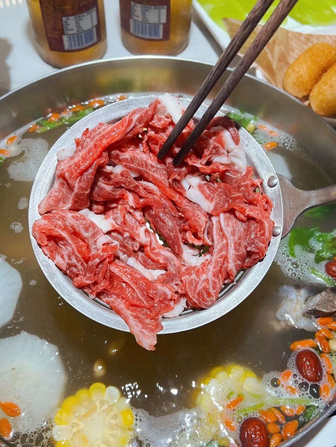 深圳打工必炫的牛肉火锅