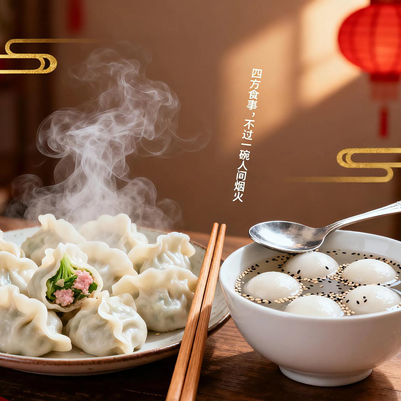 冬至南北大战！饺子汤圆到底谁才是主角？
 
冬至这天南北网友吵翻了，北方人囤饺子