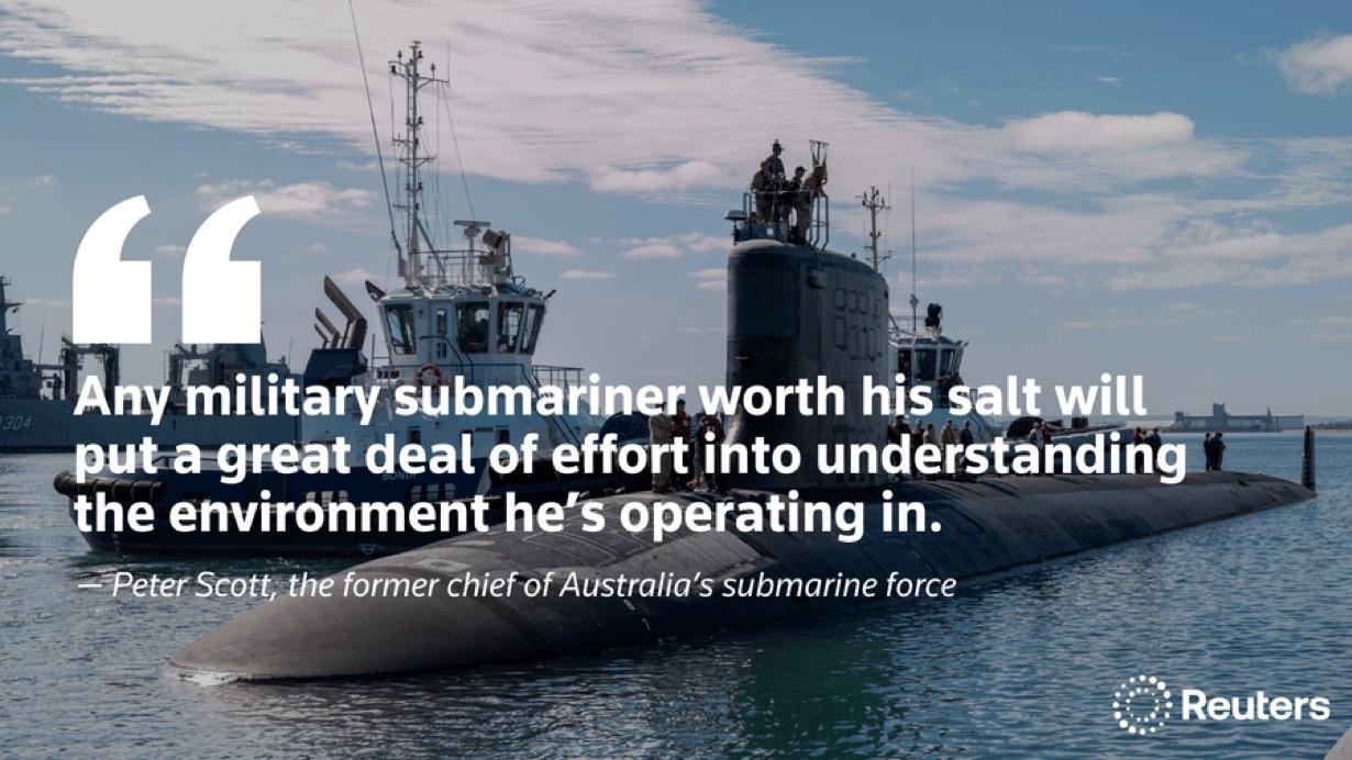 以小人之心度君子之腹

据报道，中国正在太平洋、印度洋和北冰洋开展大规模的海底测