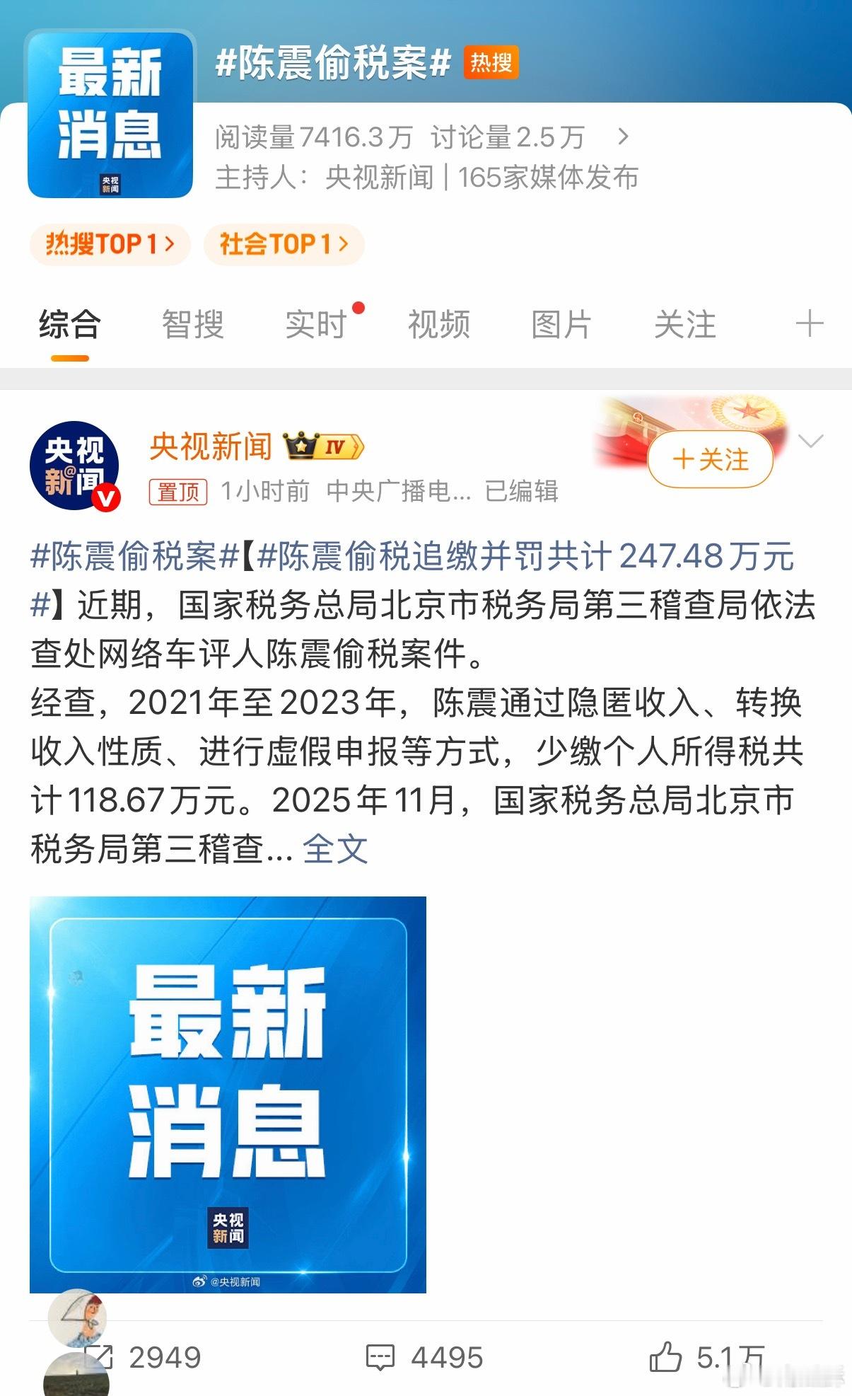 陈震偷税案 万万没想到我嘞个震哥还偷税漏税？车圈顶流，一年几千万上亿的买卖，居然
