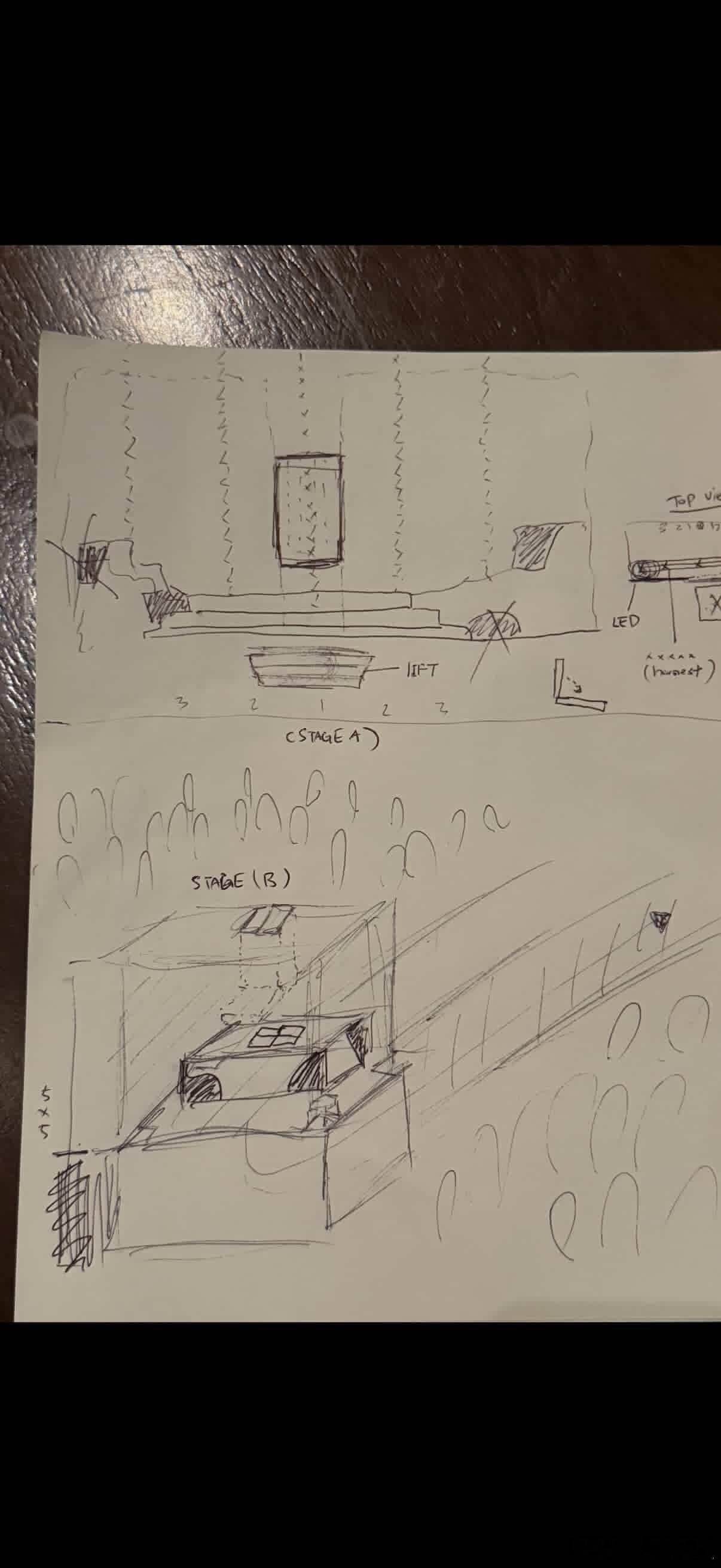 王嘉尔晒设计手稿王嘉尔 一人就是一支团队自己写歌 自己写脚本 自己导演MV创意总