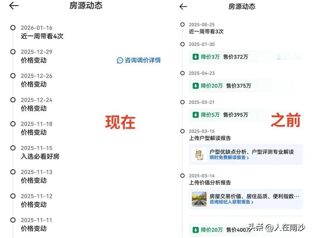 贝壳又偷偷搞事了！贝壳二手房源历史价格变动记录不再公开显示！以往在贝壳平台查看房