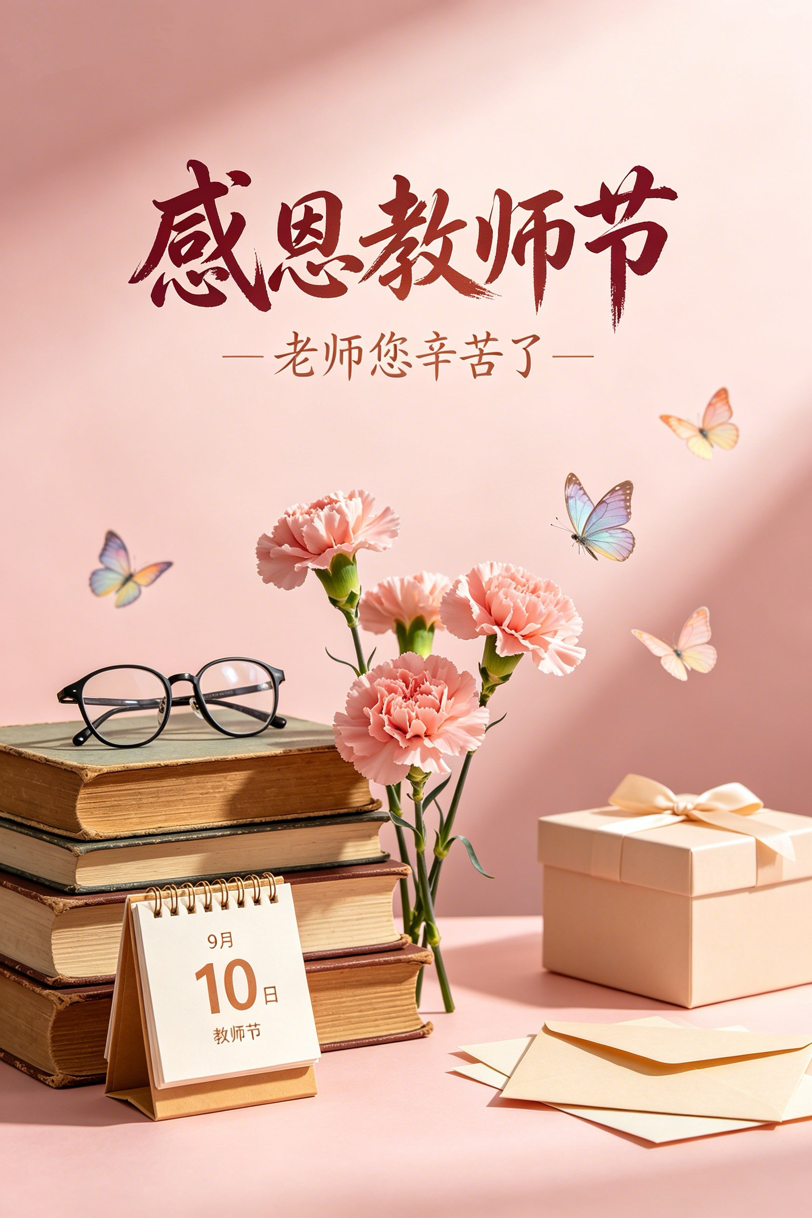 2026.9.10教师节祝福图片海报壁纸拿图吱一声噢～ 教师节教师节快乐