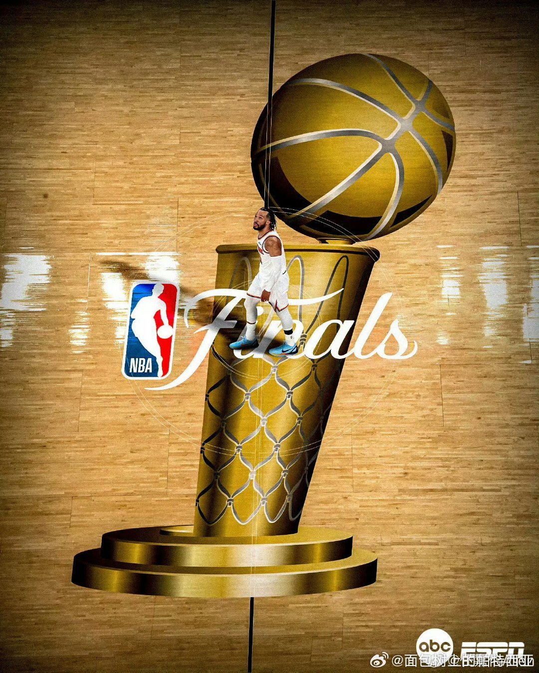任嘉伦说布伦森FMVP实至名归2026年6月14日，尼克斯时隔53年再夺NBA总