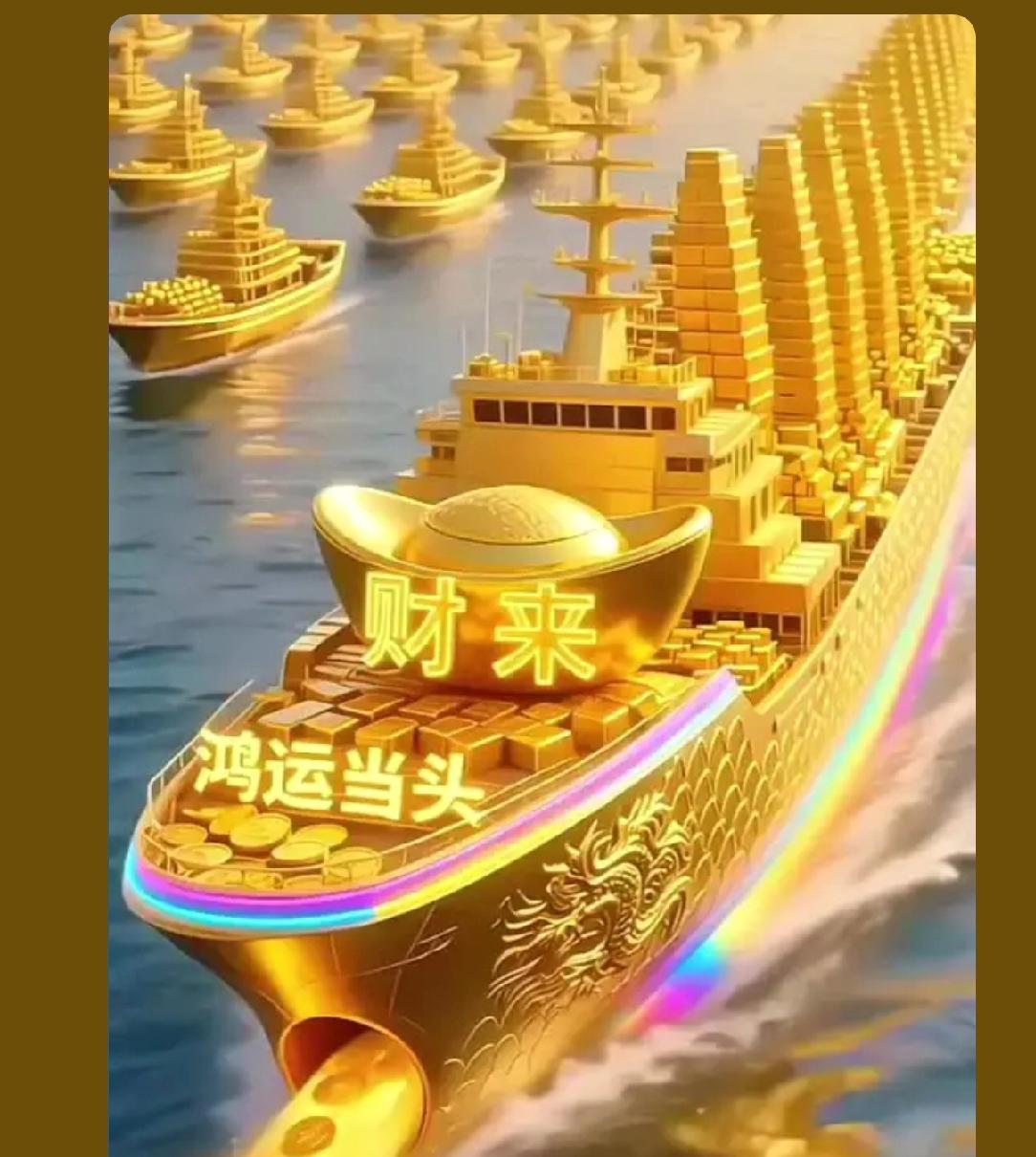 今天是发财日
愿你不发脾气
只把财发
顺风顺水
顺遇财神
爆美爆福
喜逢财神
从