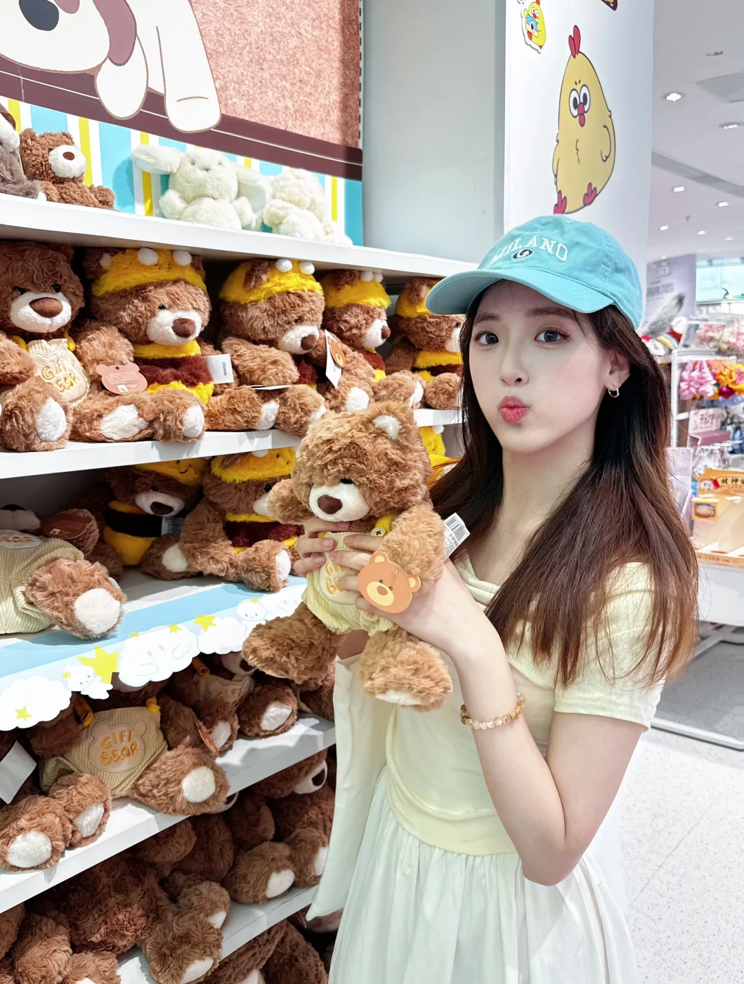 名创的光线也太适合拍照了🧸𓏽₊⁺🐾