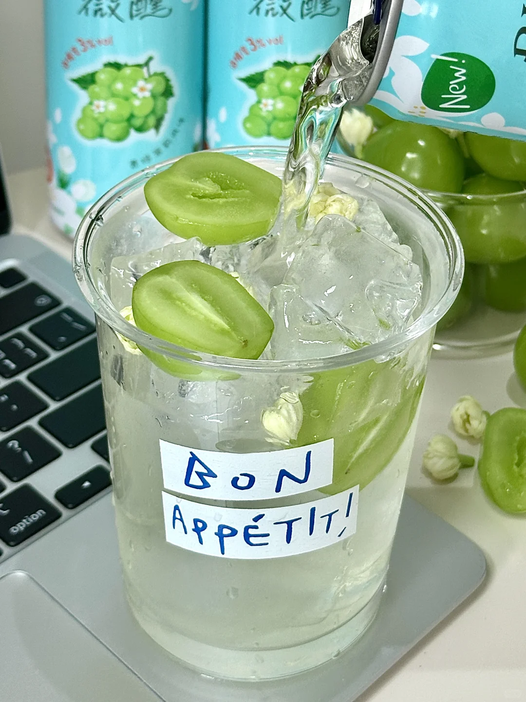 冰青提茉莉！！这杯也太太太好喝了！！