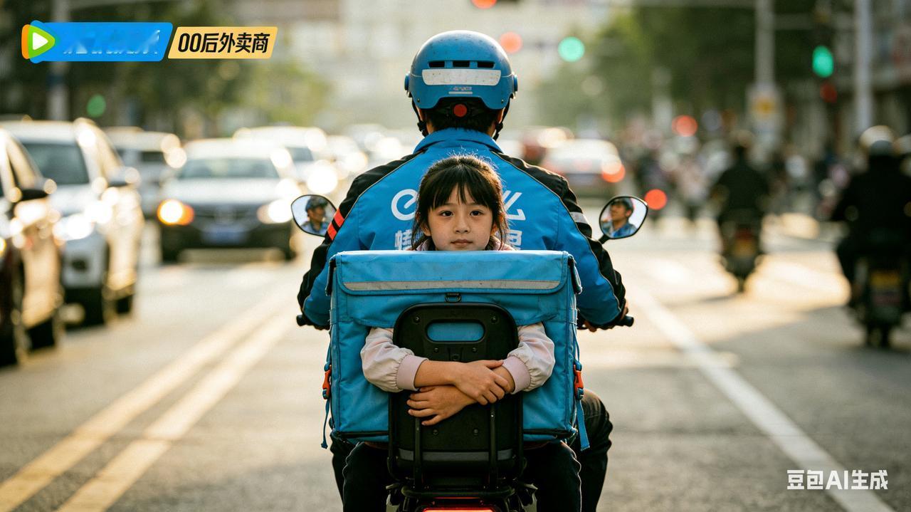 00后外卖员“反向带娃”火了，带妹妹送外卖，订单备看哭无数人
 
近日，一位00