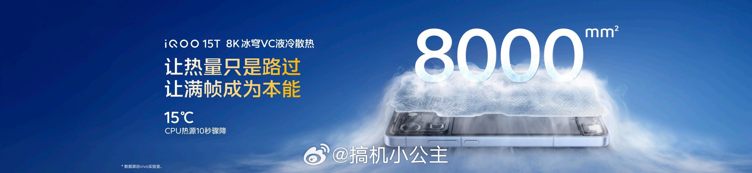 今晚iQOO 15T、iQOO Pad6 Pro正式发布～iQOO 15T首发天