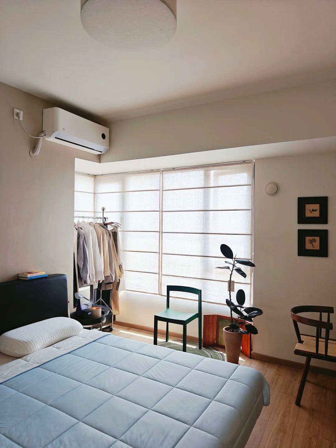 夏天普通人的卧室，清清爽爽就很好