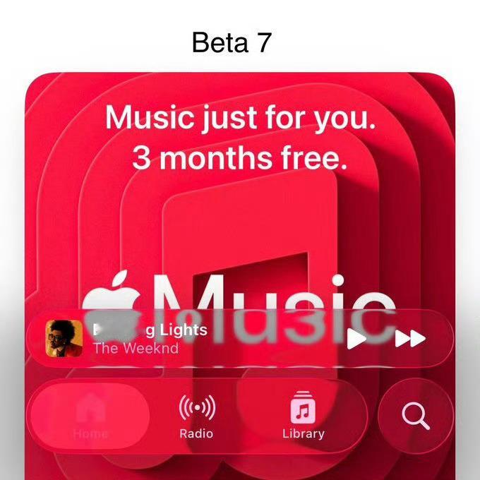 苹果又双叒叕更改了 iOS 26 Beta 8 中的液态玻璃效果 ​普京和金正恩